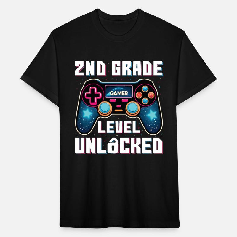 2nd Grade Level Unlocked Gamer First Day of School