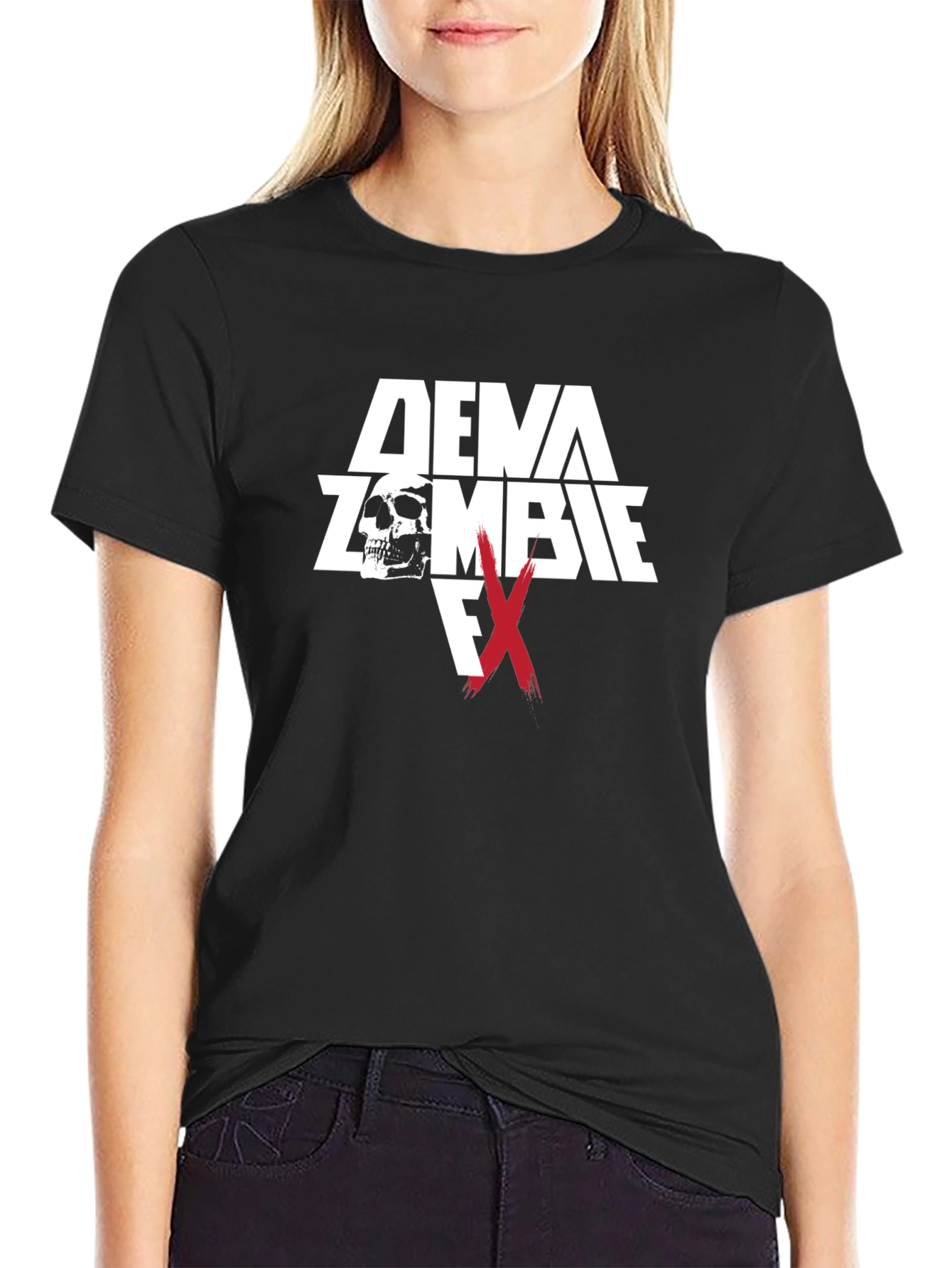 Deva Zombie FX Black Graphic Tee