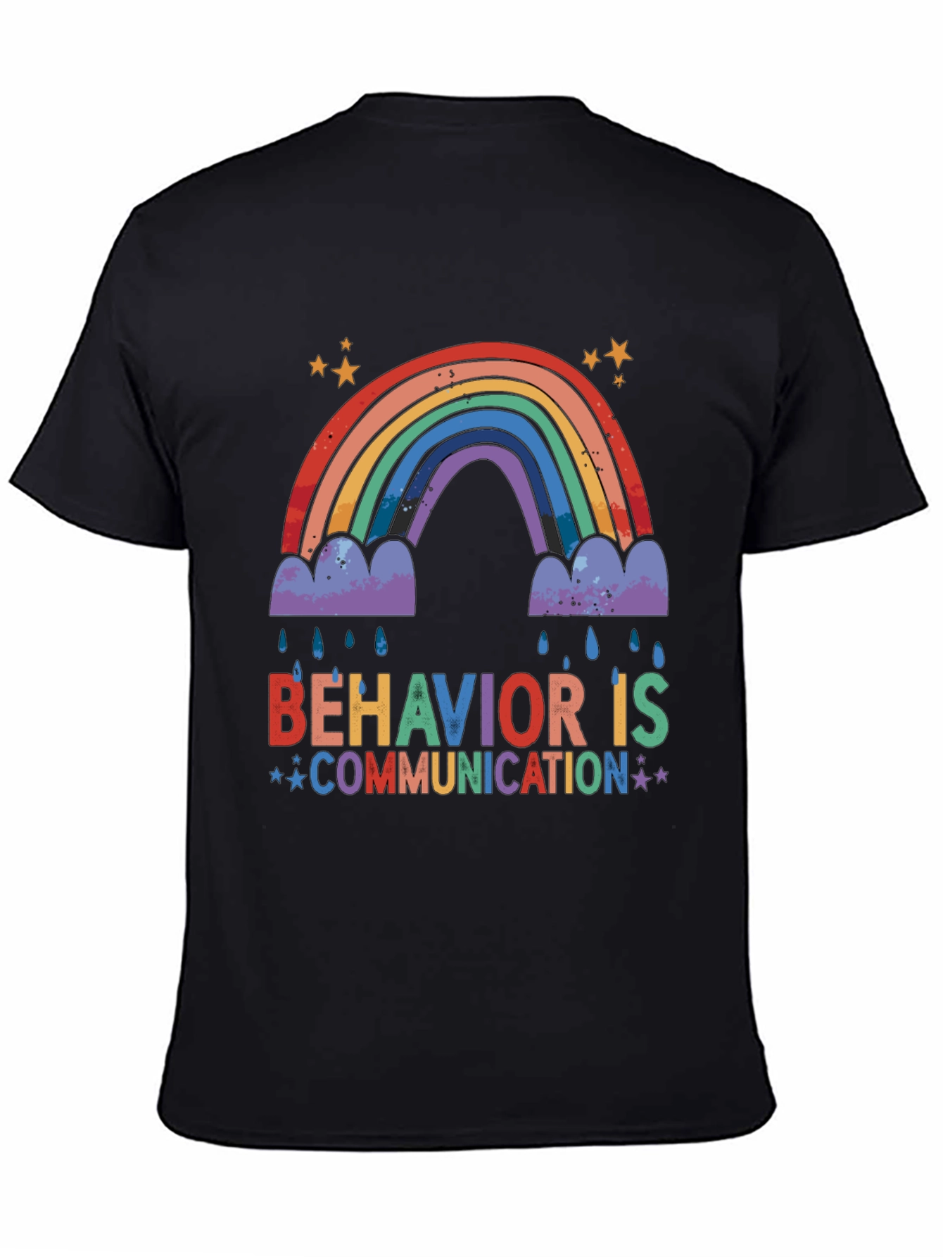 Behavior is Communication Rainbow T-Shirt