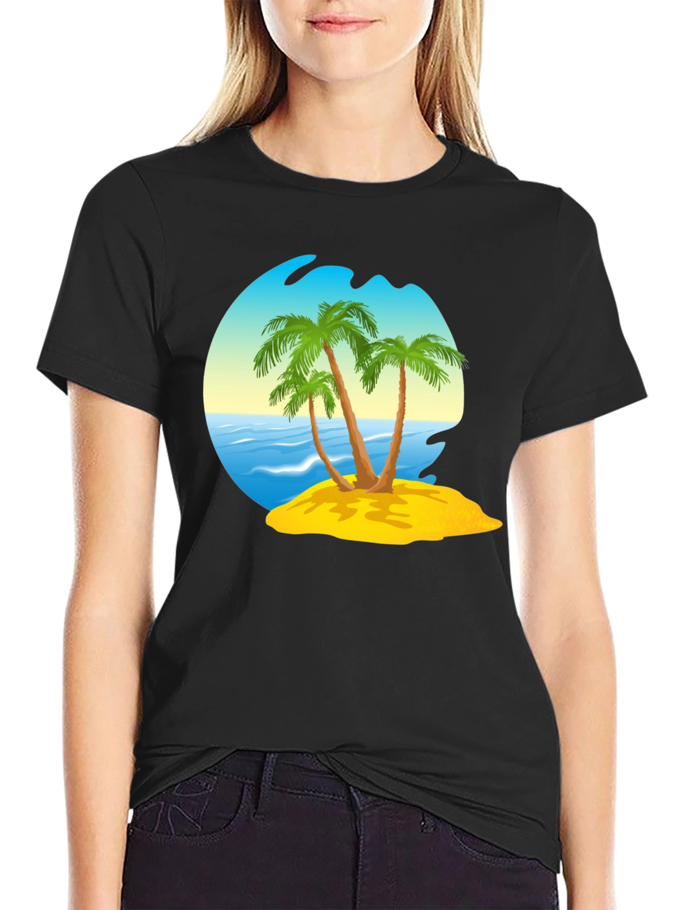 Tropical Island T-Shirt - Beach Vacation Ready