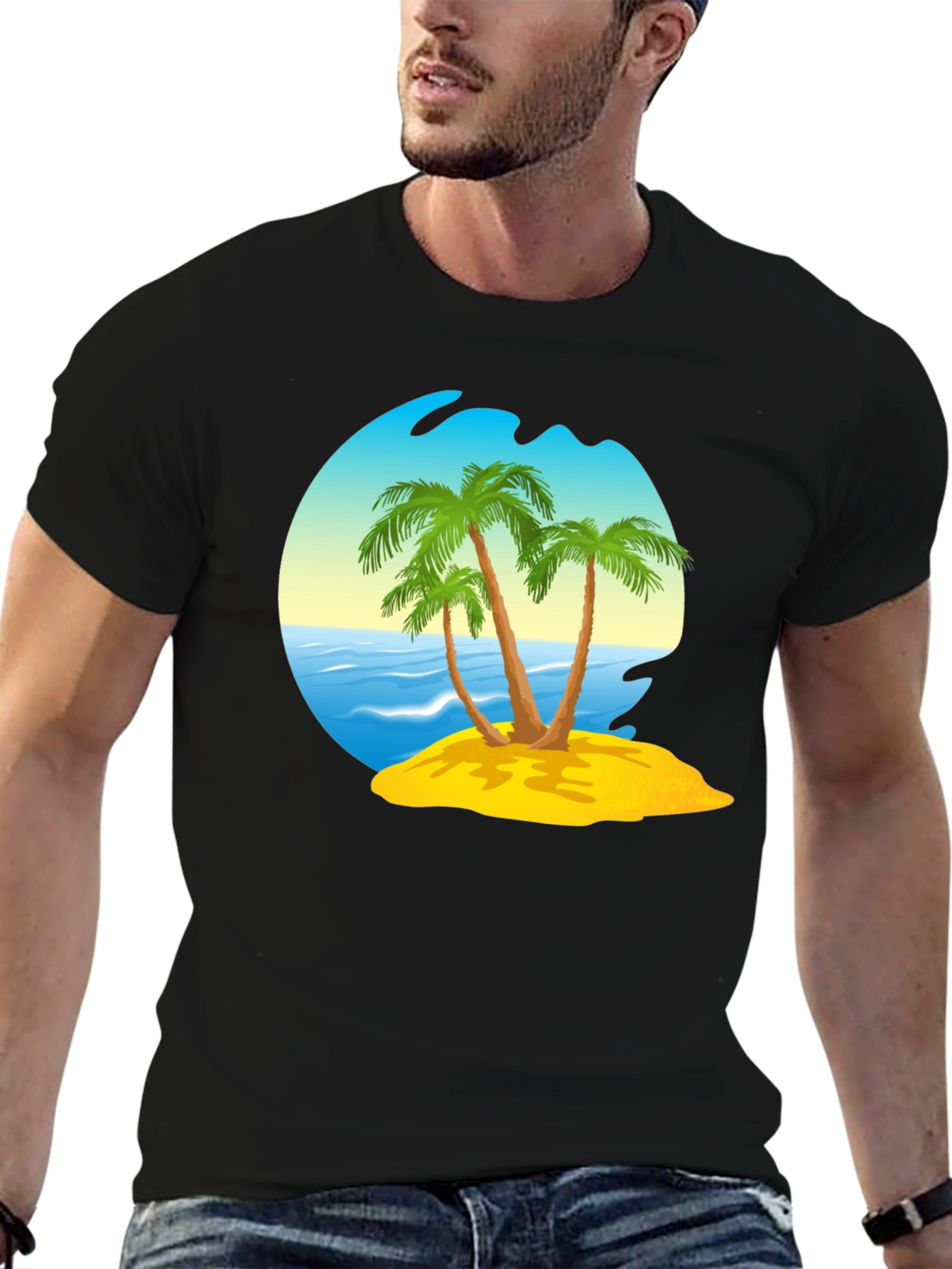 Tropical Island T-Shirt - Beach Vacation Ready