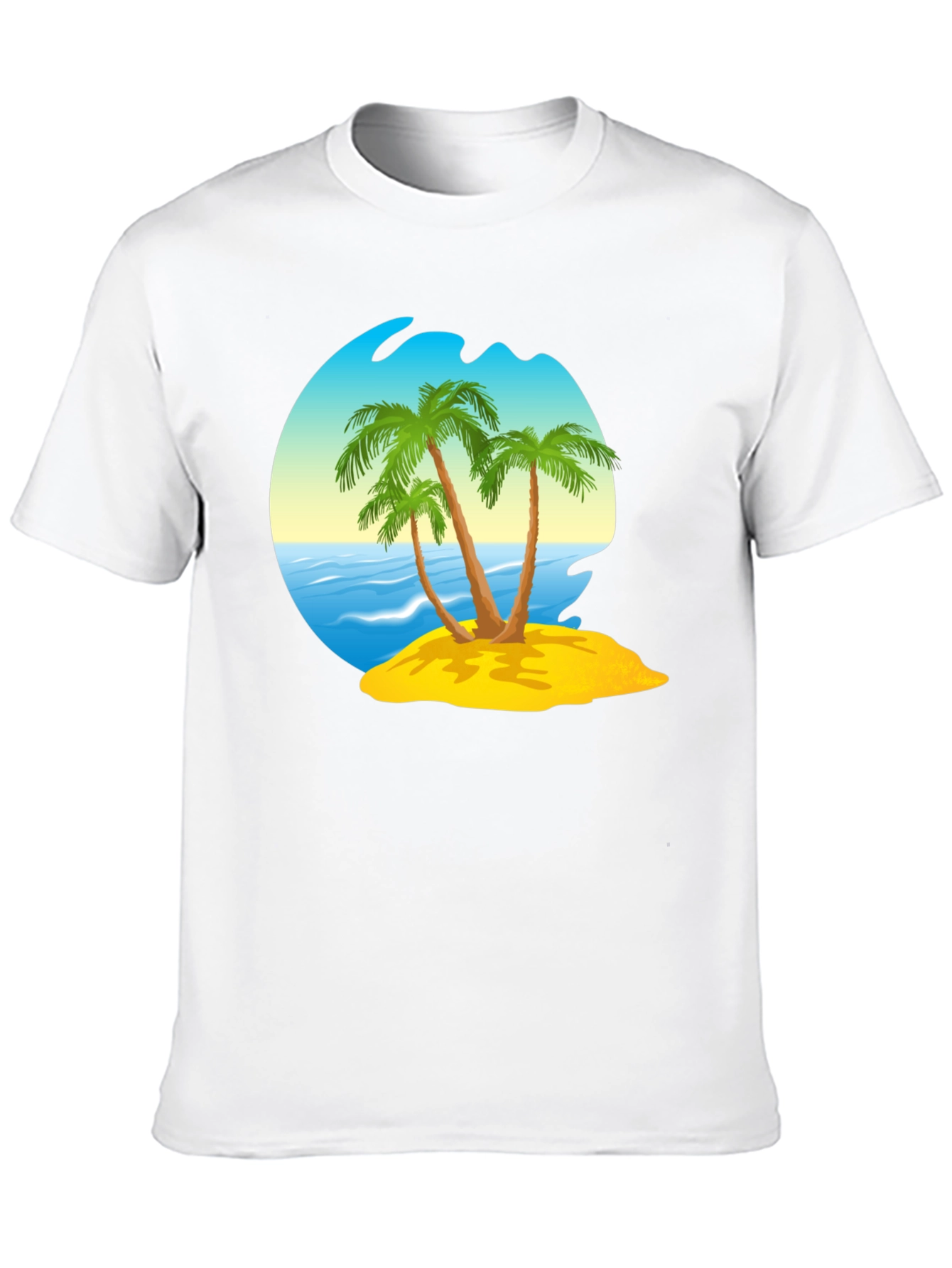 Tropical Island T-Shirt - Beach Vacation Ready