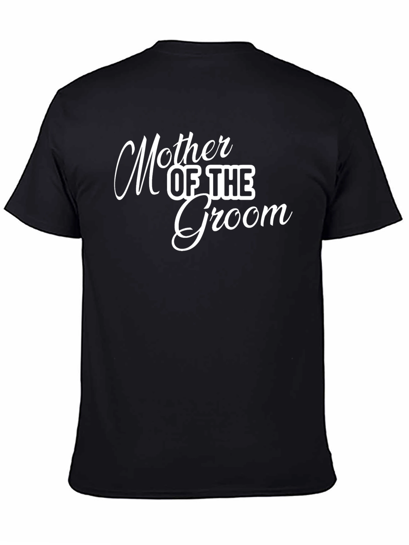 Mother of the Groom T-Shirt - Black