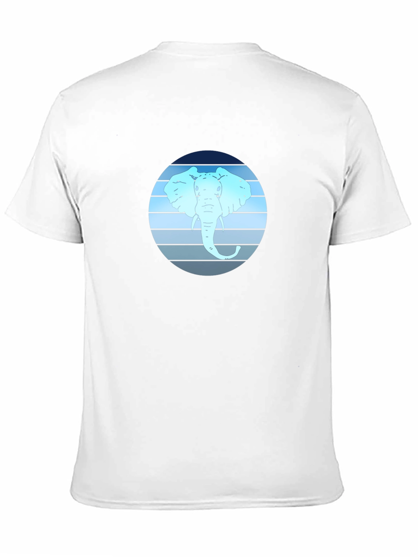 Elephant Graphic Tee - Black Cotton Blend