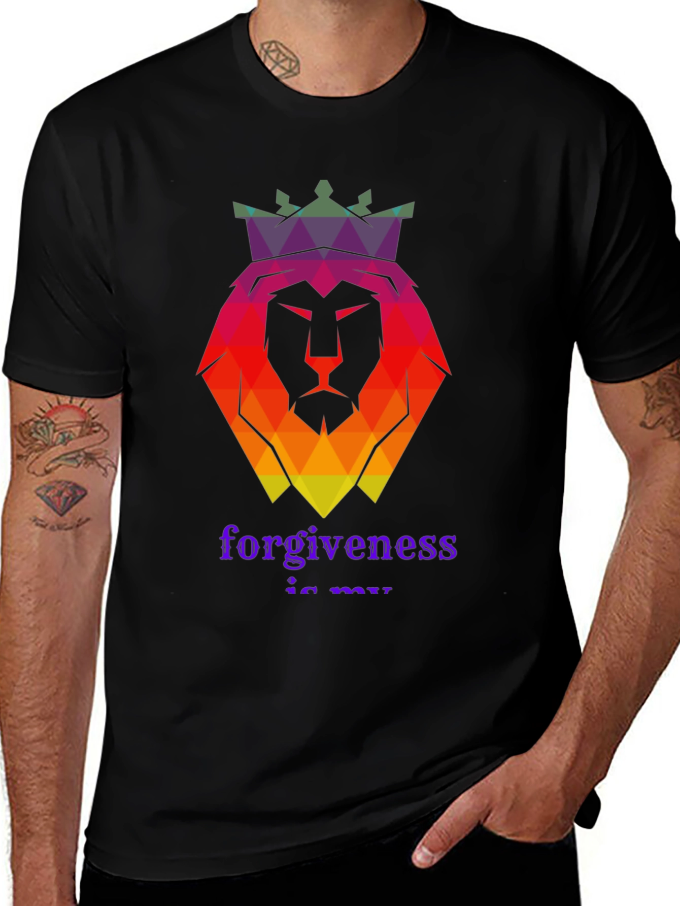 Forgiveness Lion King Graphic T-Shirt