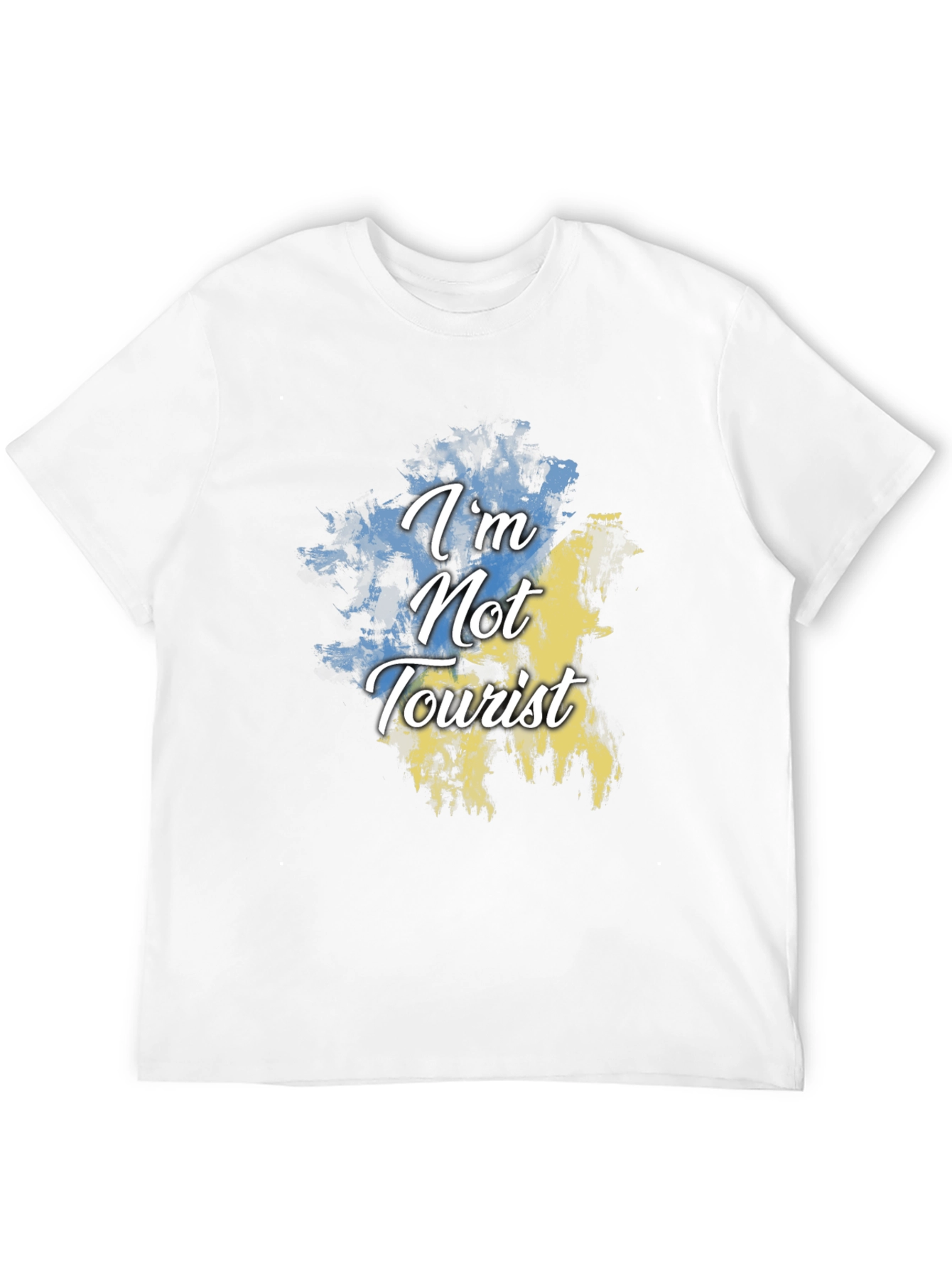 Ukraine Pride T-Shirt: Im Not a Tourist