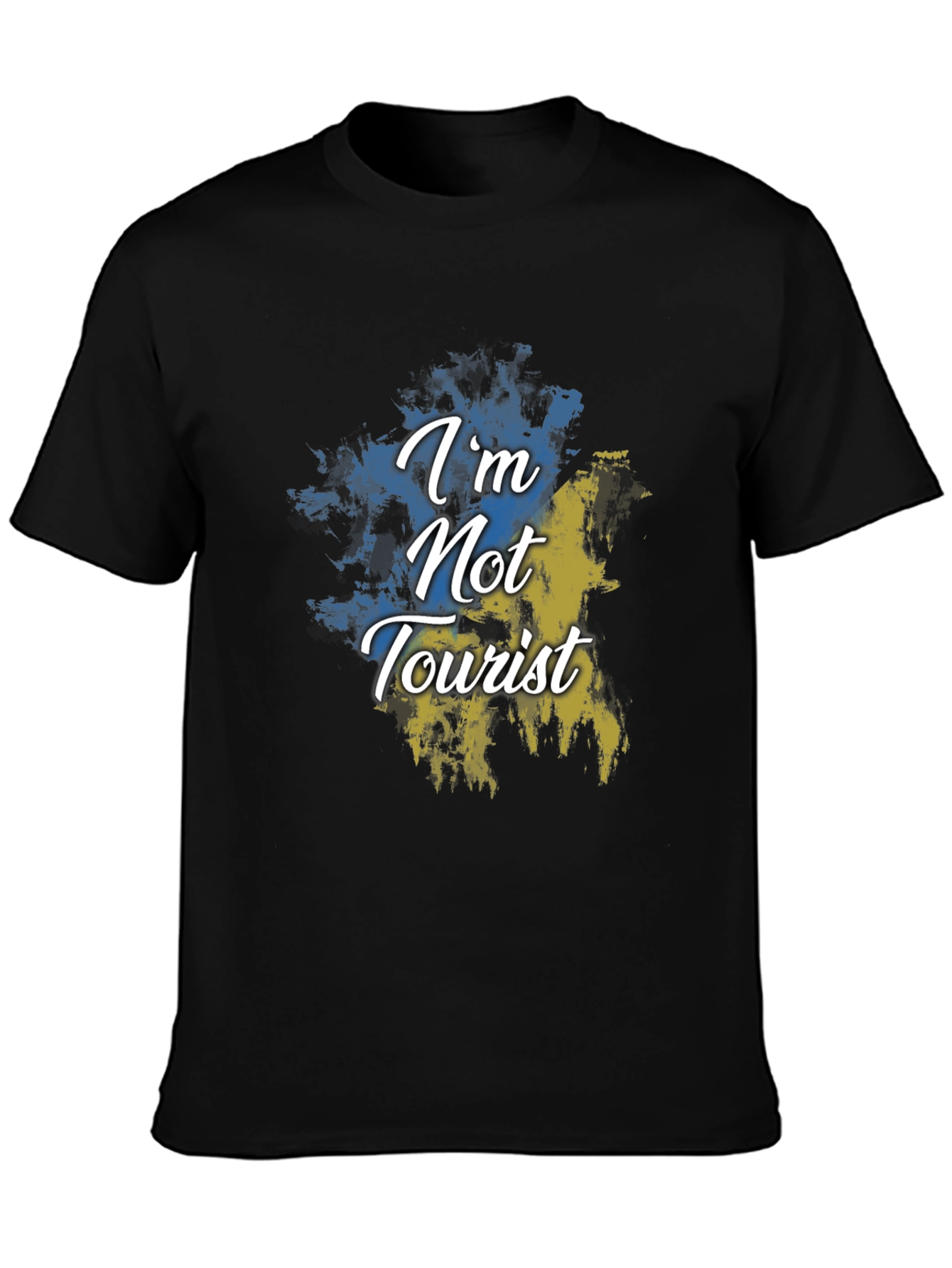 Ukraine Pride T-Shirt: Im Not a Tourist