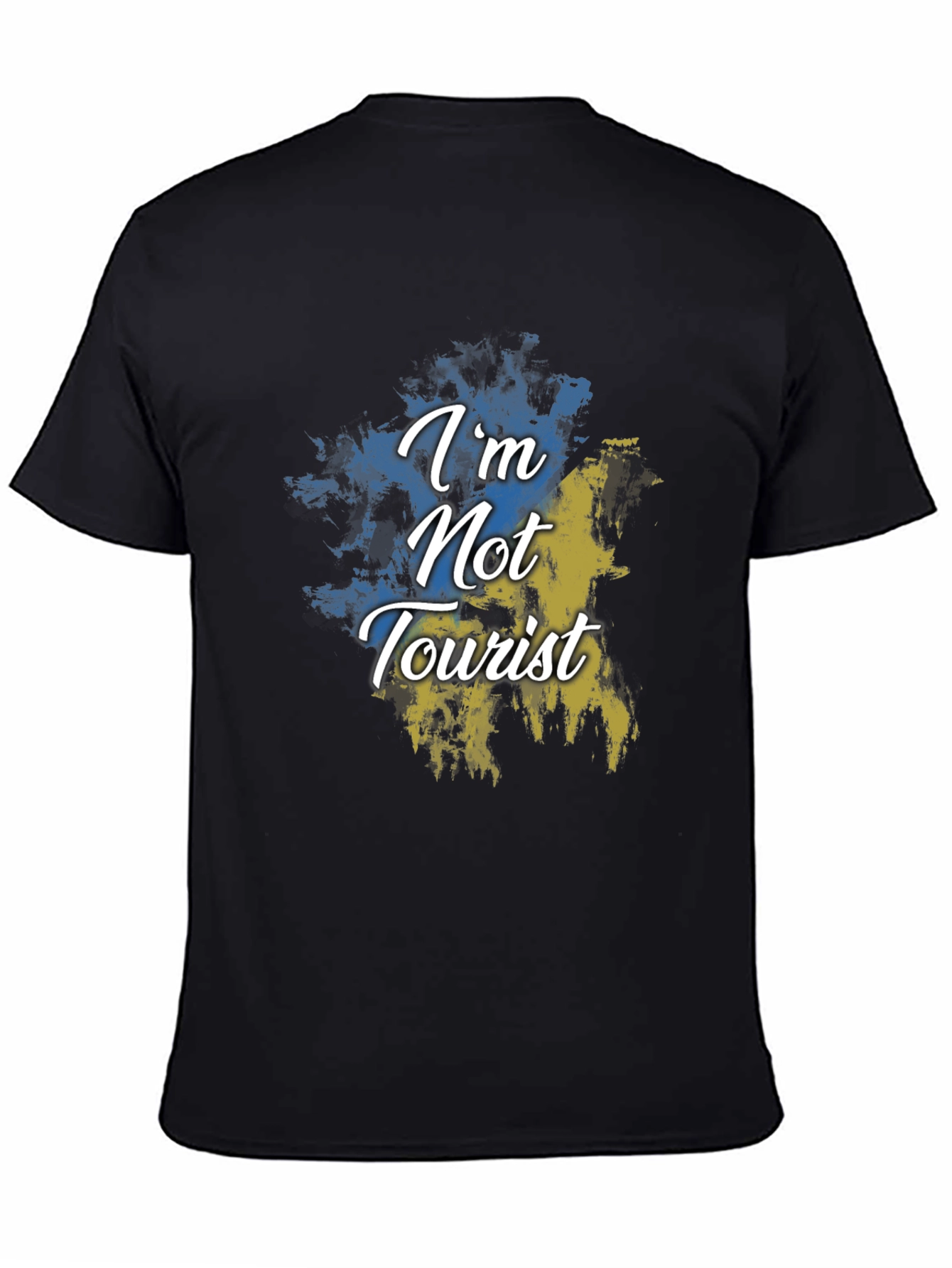 Ukraine Pride T-Shirt: Im Not a Tourist