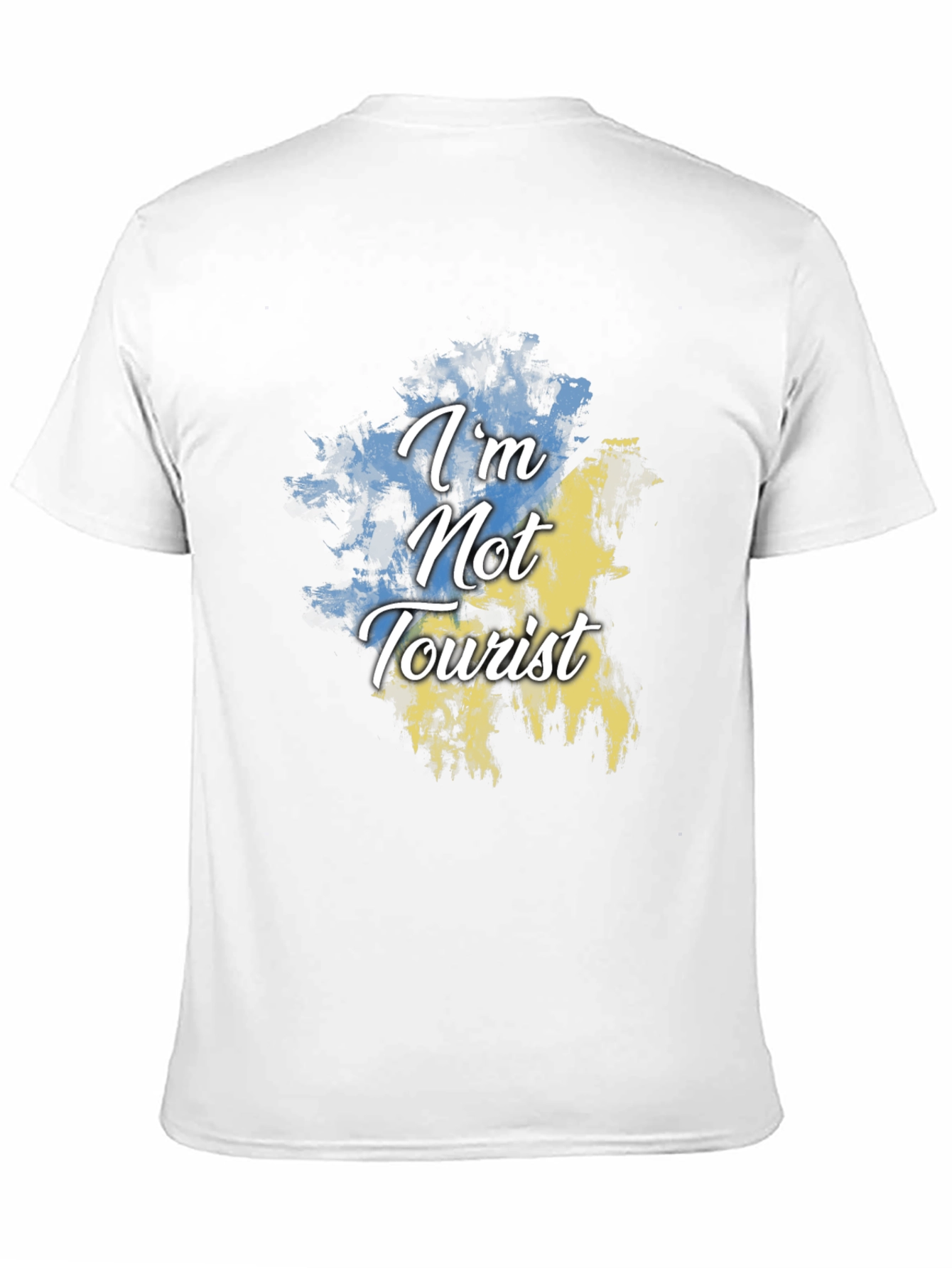 Ukraine Pride T-Shirt: Im Not a Tourist
