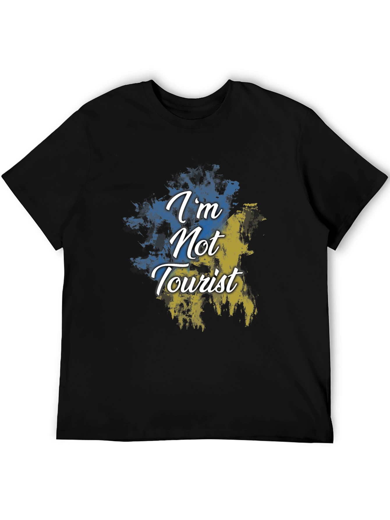 Ukraine Pride T-Shirt: Im Not a Tourist
