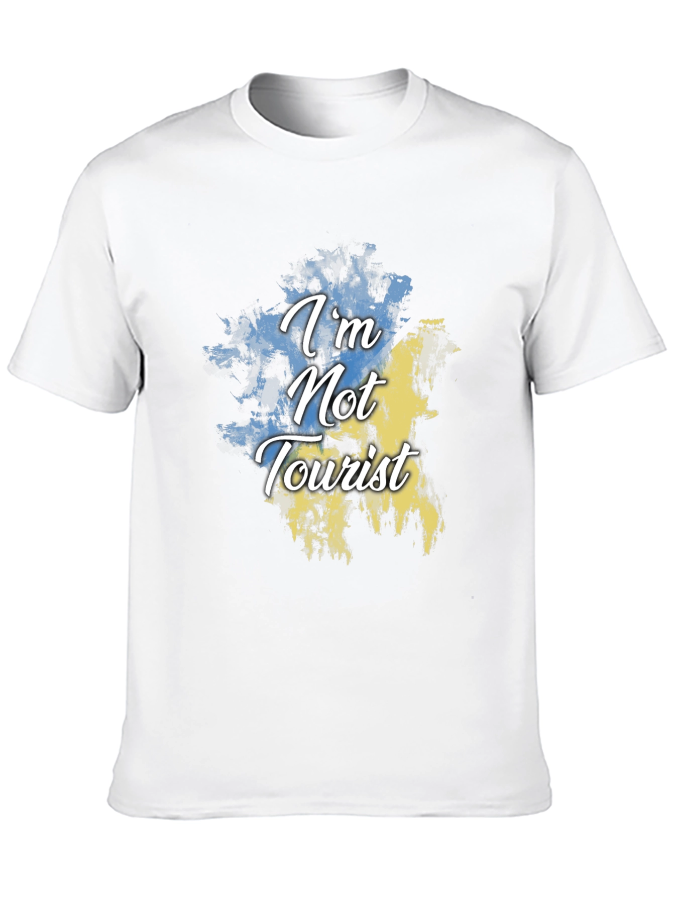 Ukraine Pride T-Shirt: Im Not a Tourist