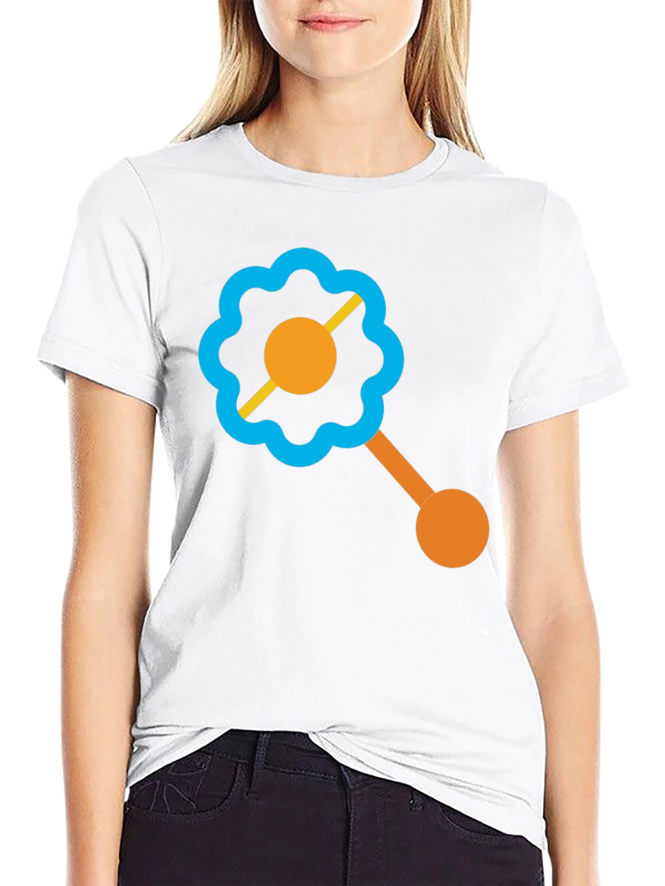 Baby Rattle Graphic Tee - Black Cotton Comfort