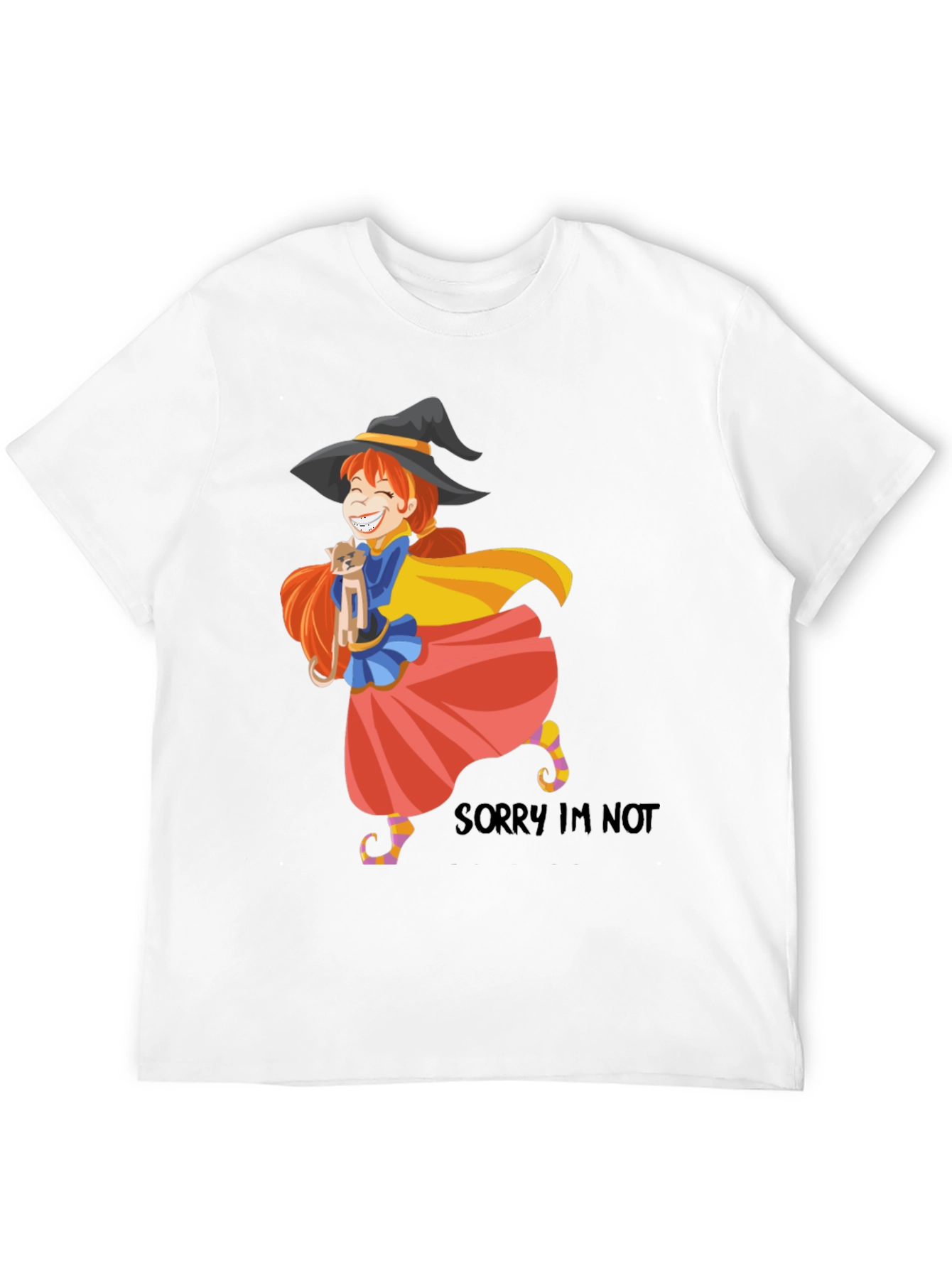 Witch Graphic Tee - Sorry Im Not
