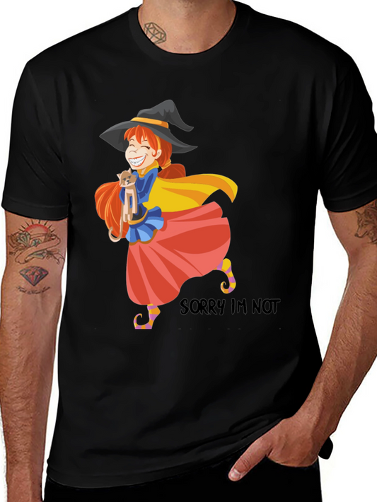 Witch Graphic Tee - Sorry Im Not