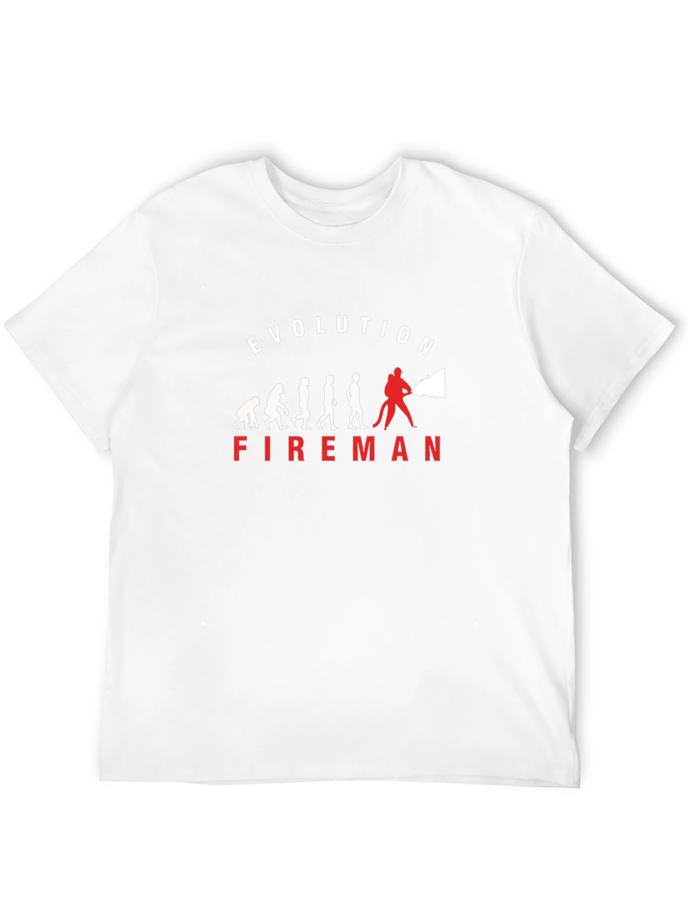 Fireman Evolution Graphic T-Shirt - Black