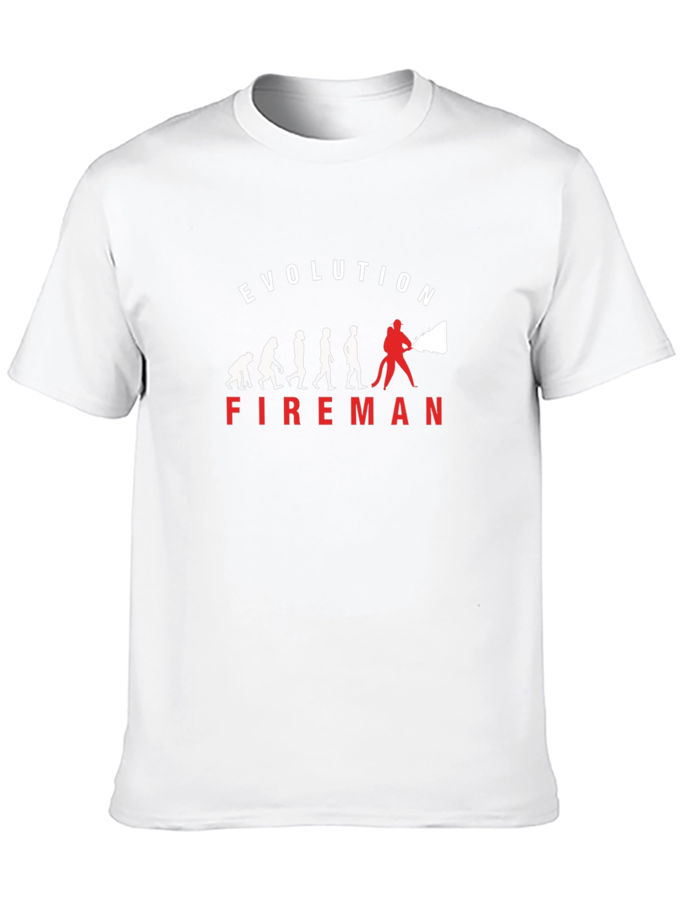 Fireman Evolution Graphic T-Shirt - Black