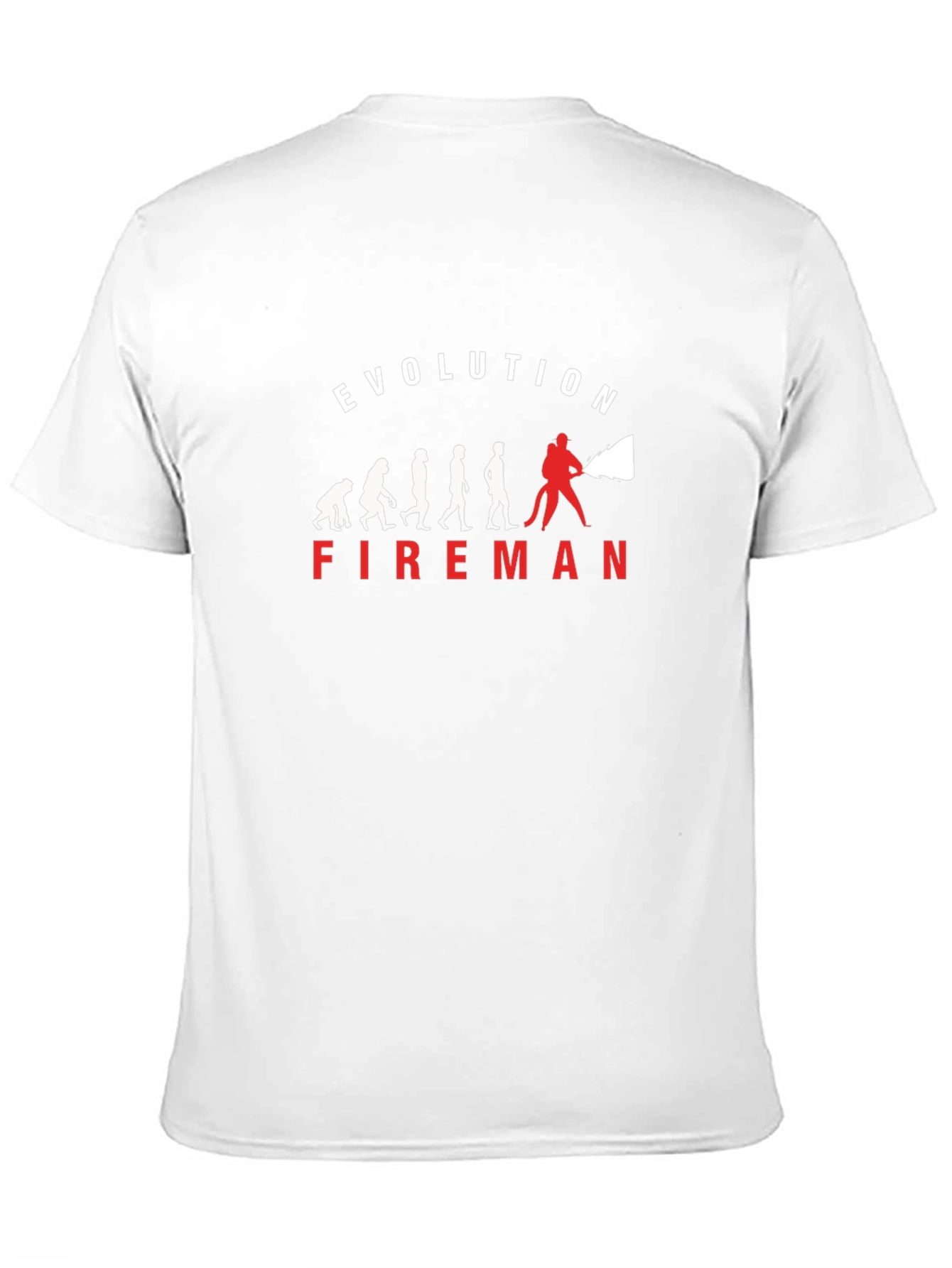 Fireman Evolution Graphic T-Shirt - Black