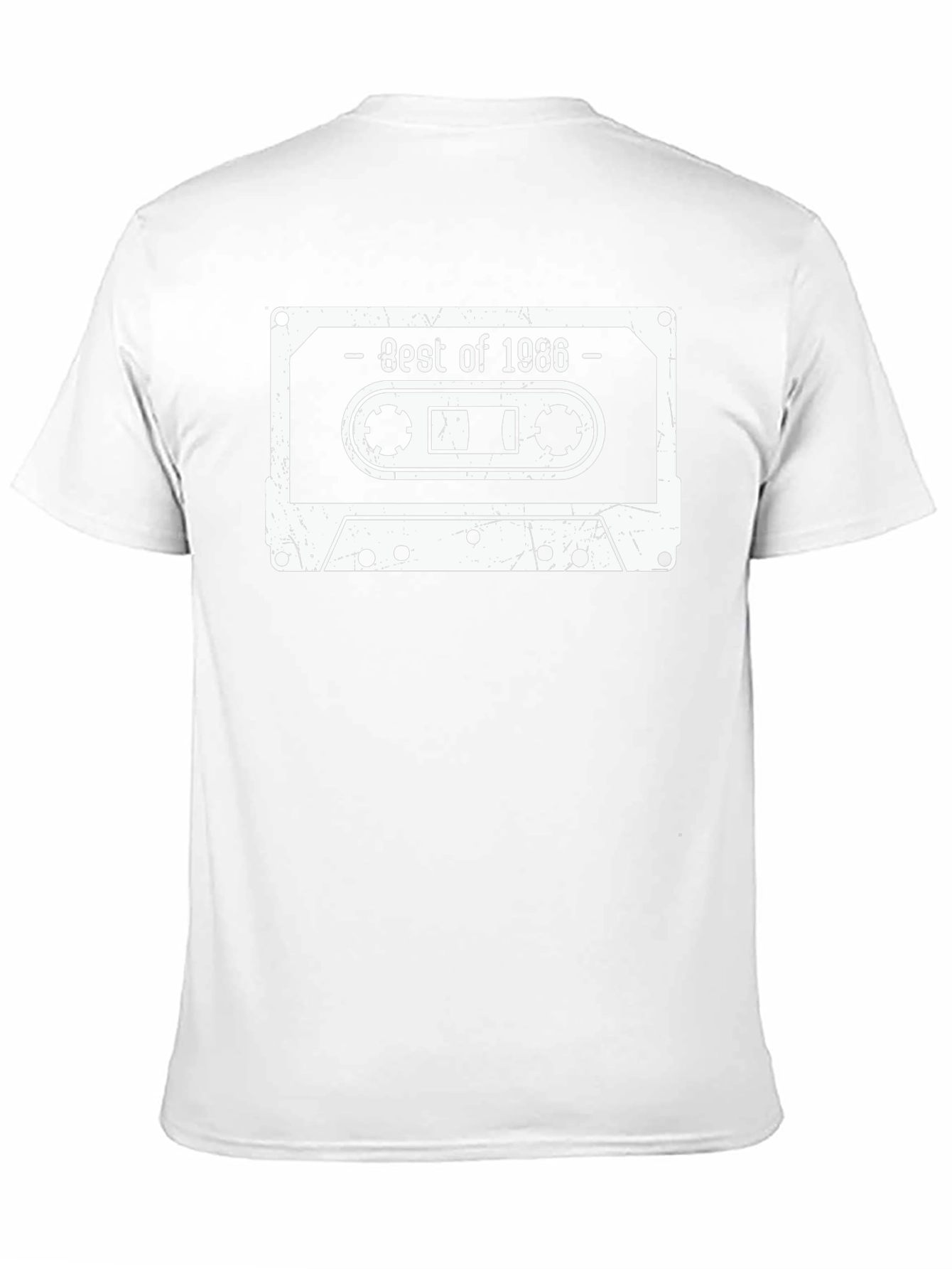 Best of 1986 Retro Cassette Tape Graphic T-Shirt