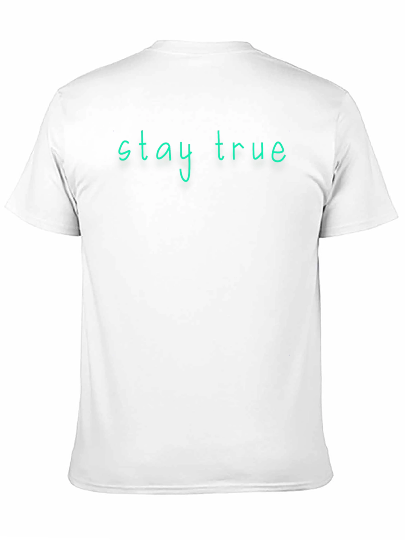 Stay True Graphic Tee - Mens Black T-Shirt