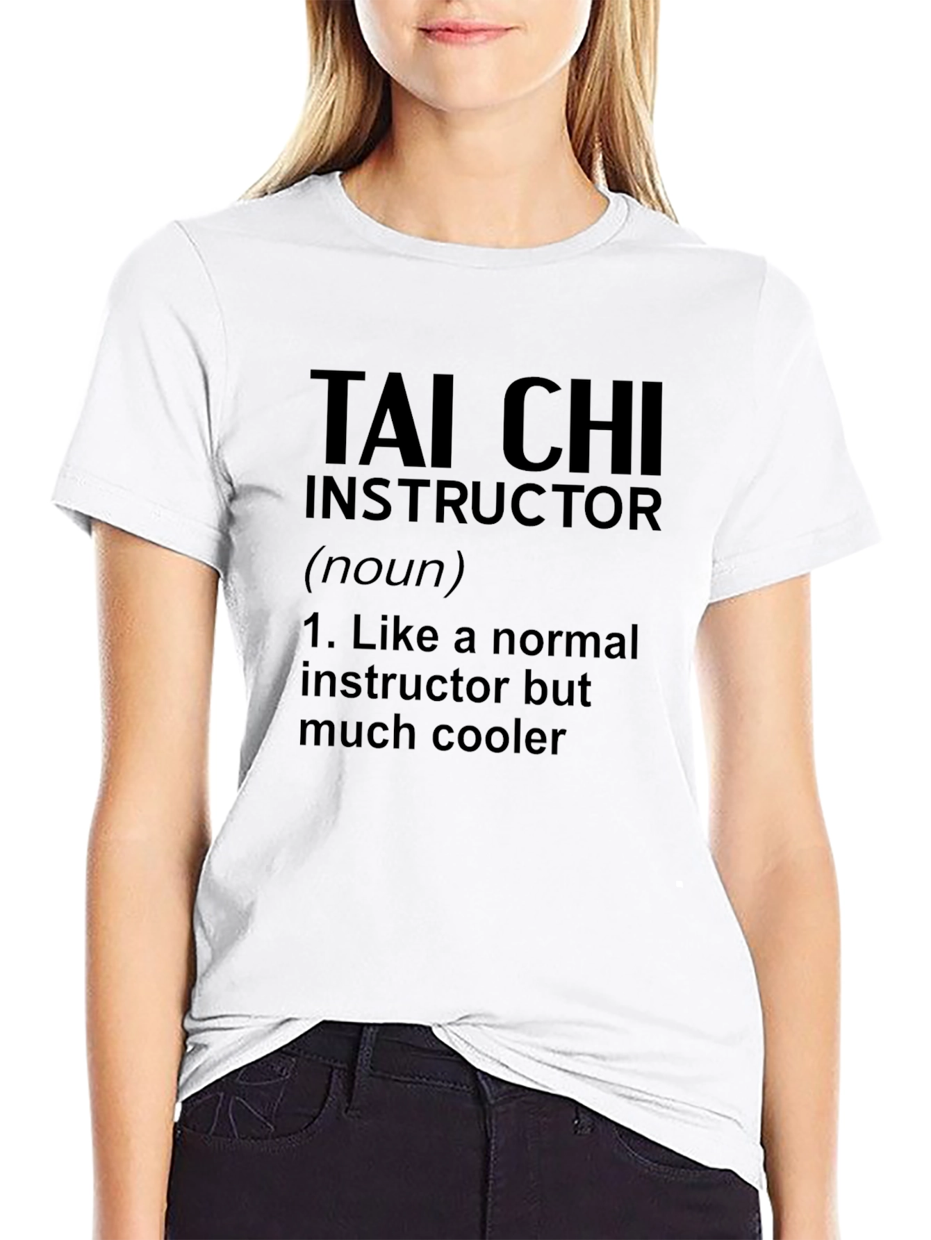 Tai Chi Instructor Black T-Shirt