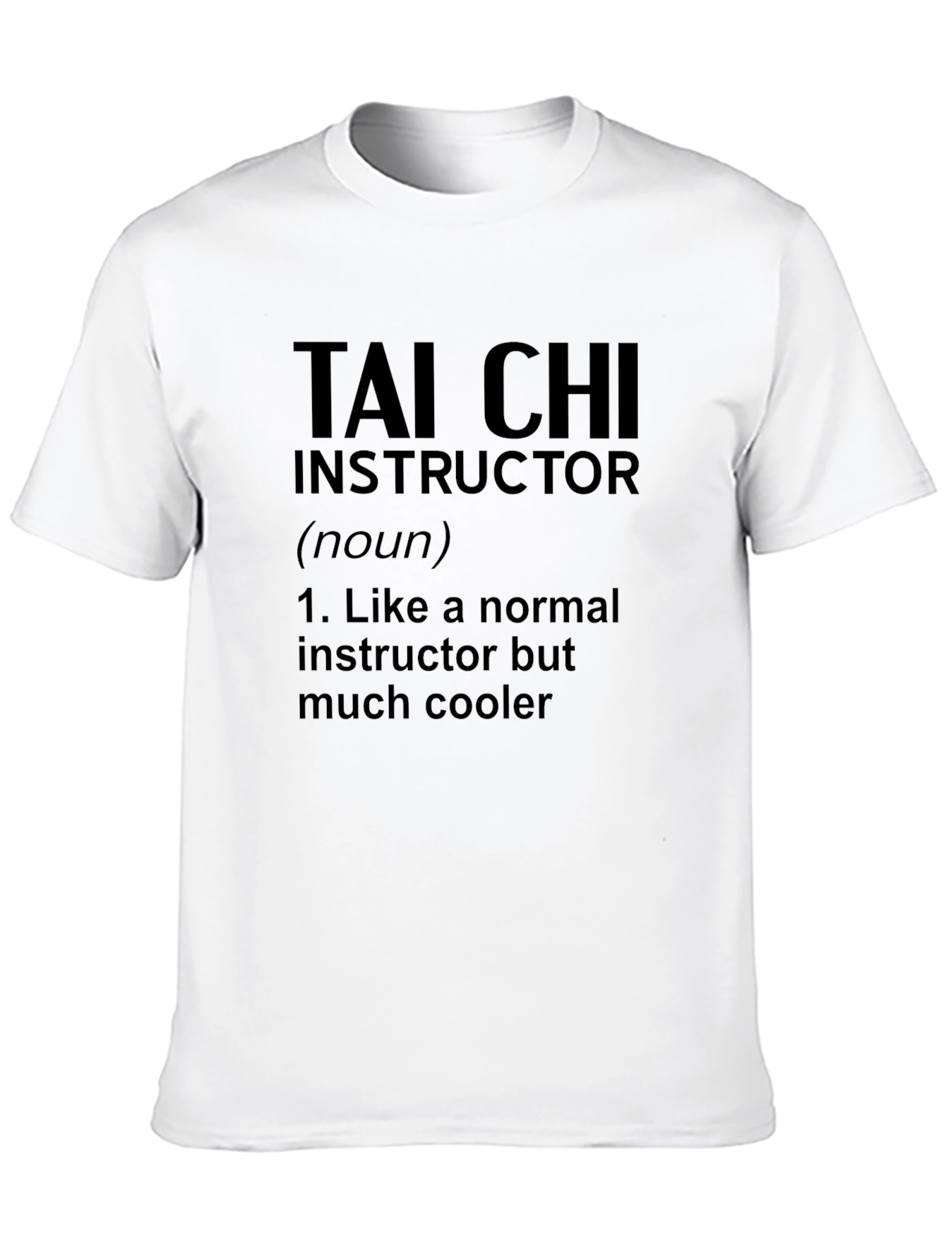 Tai Chi Instructor Black T-Shirt