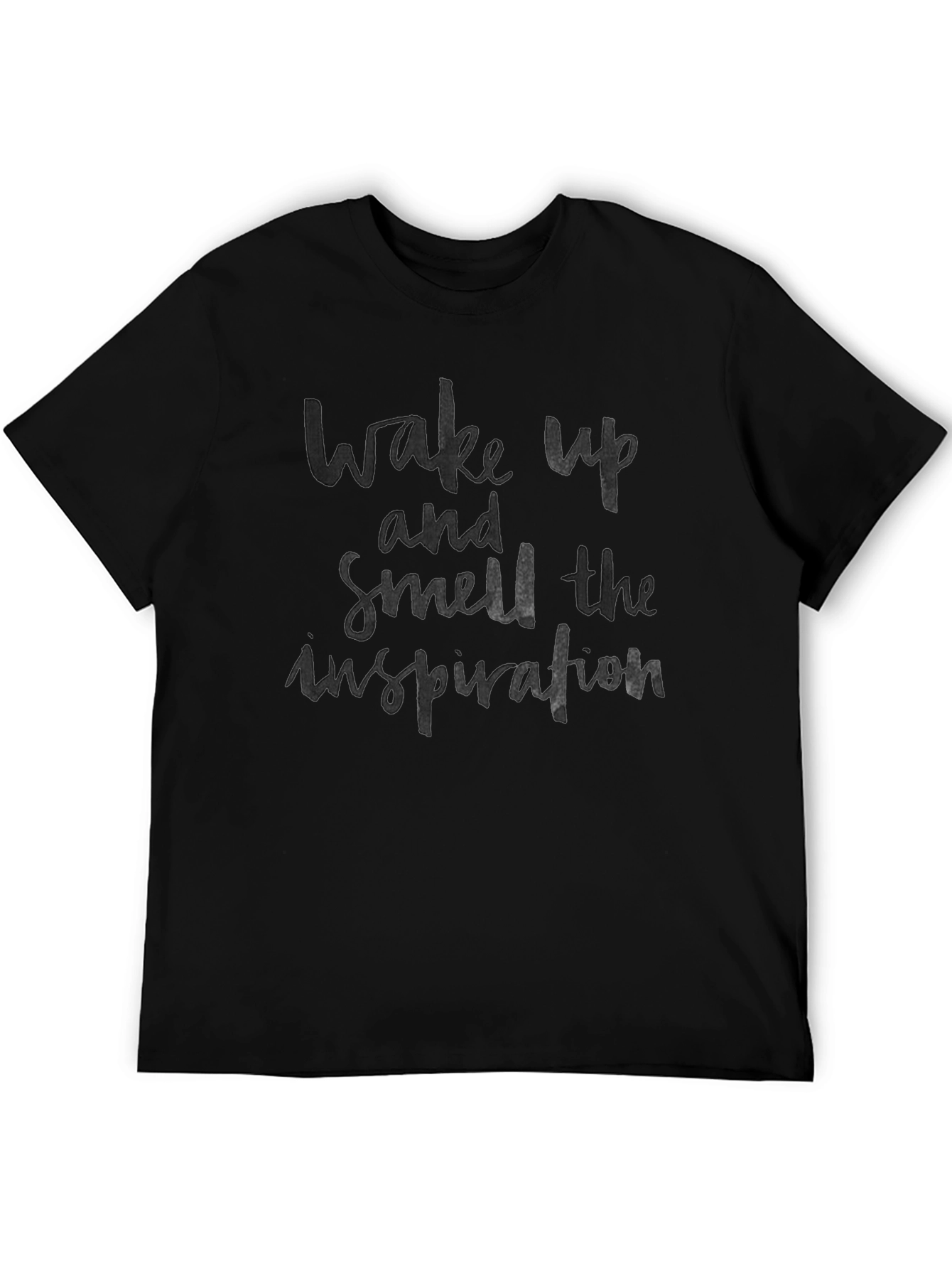 Wake Up Inspiration Black T-Shirt