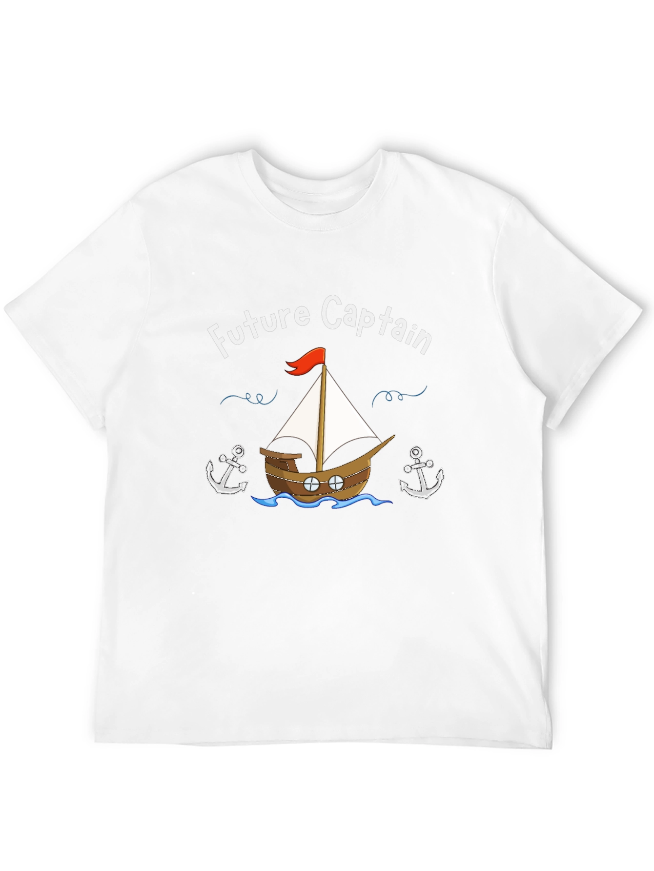 Future Captain T-Shirt: Nautical Adventure Awaits