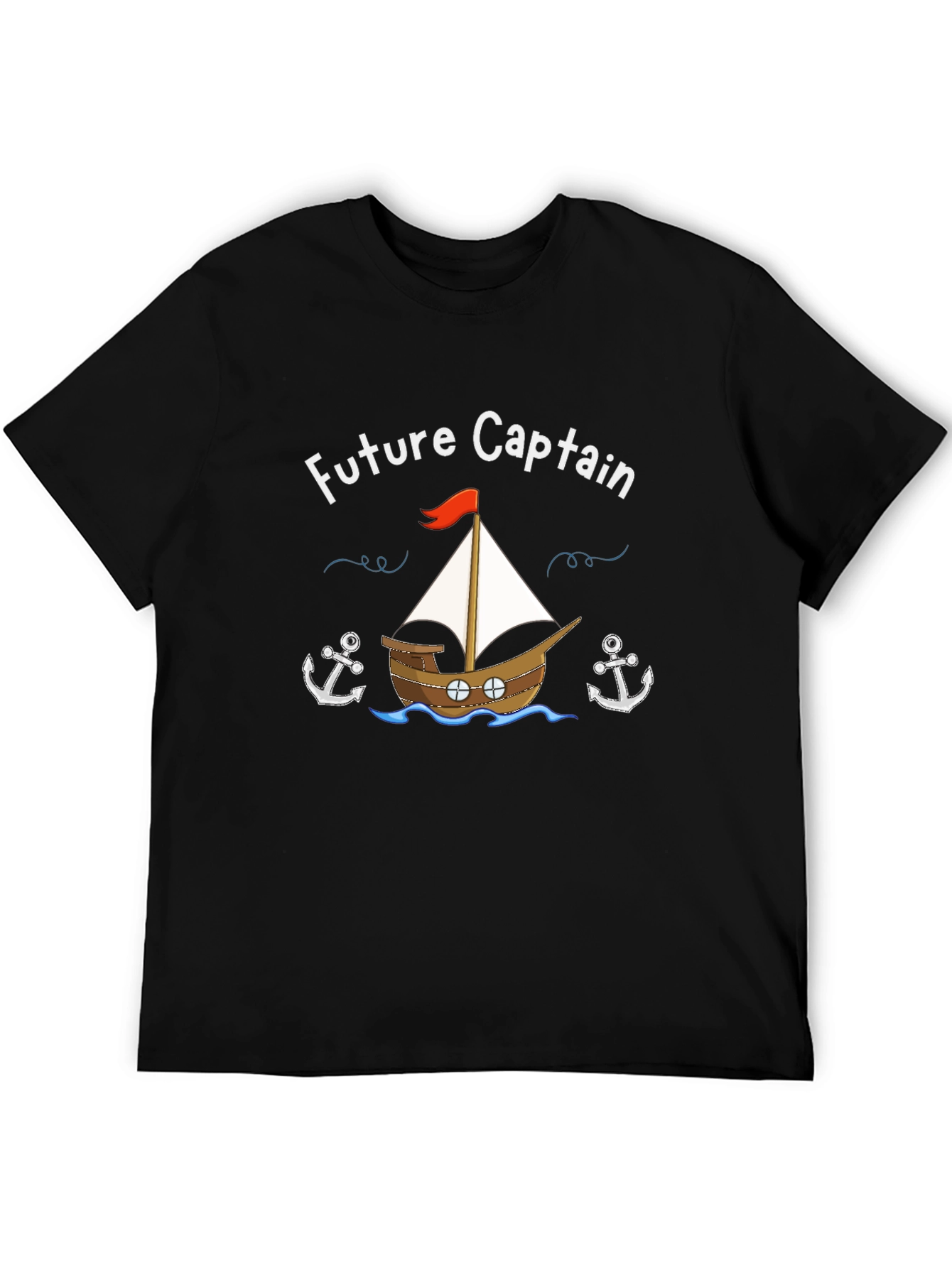 Future Captain T-Shirt: Nautical Adventure Awaits