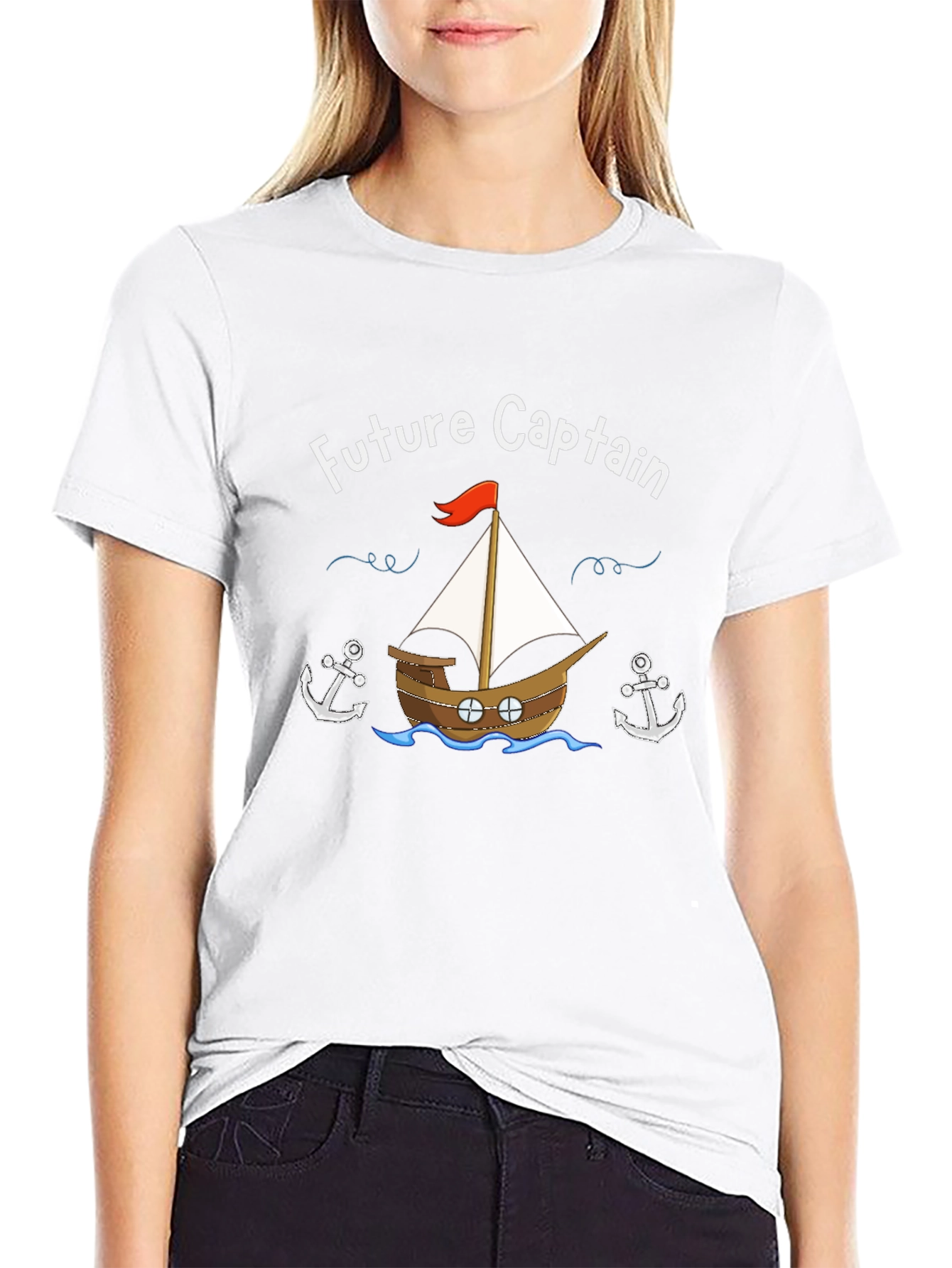 Future Captain T-Shirt: Nautical Adventure Awaits