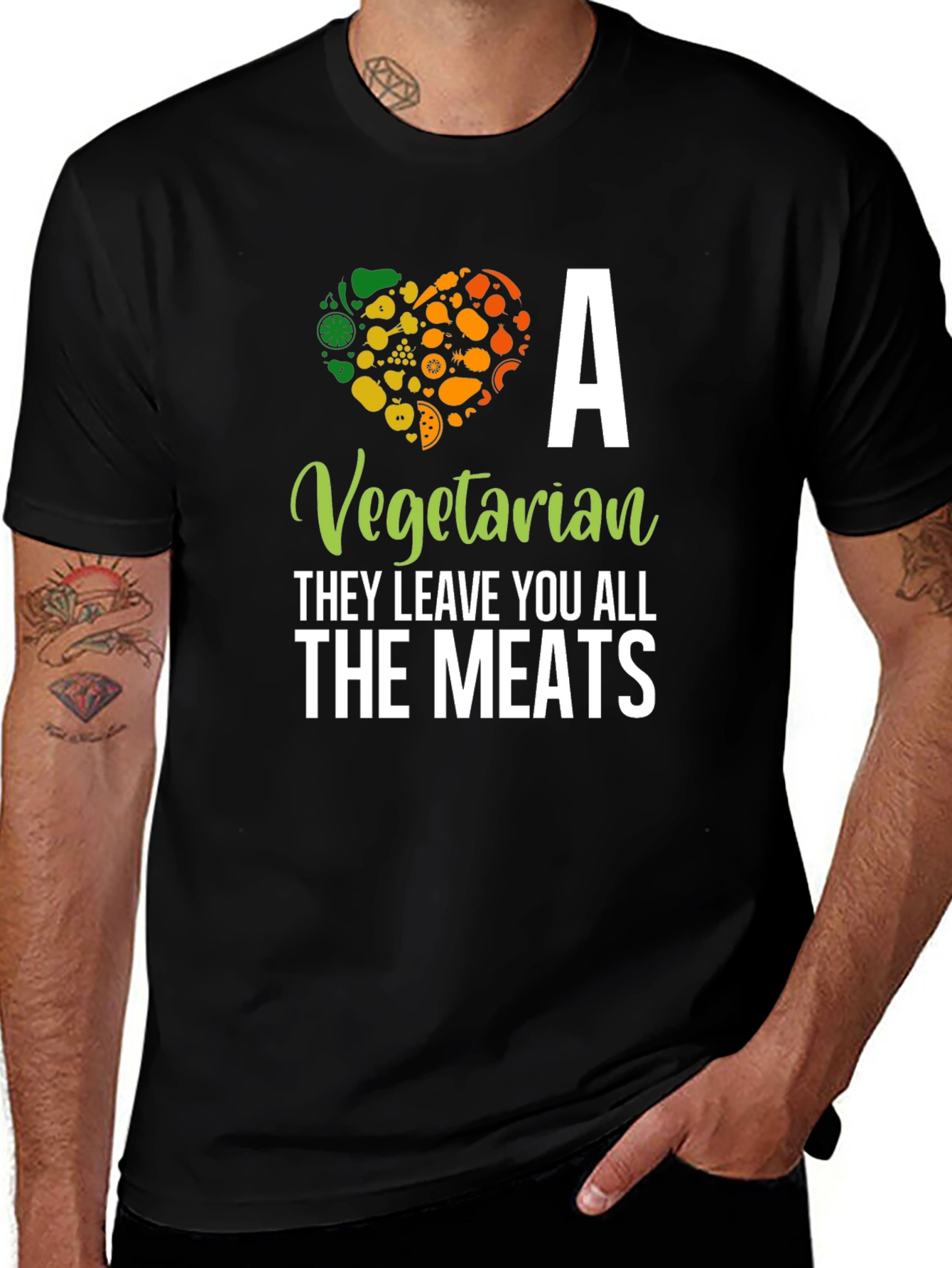 Vegetarian T-Shirt: They Leave You All The Meats!