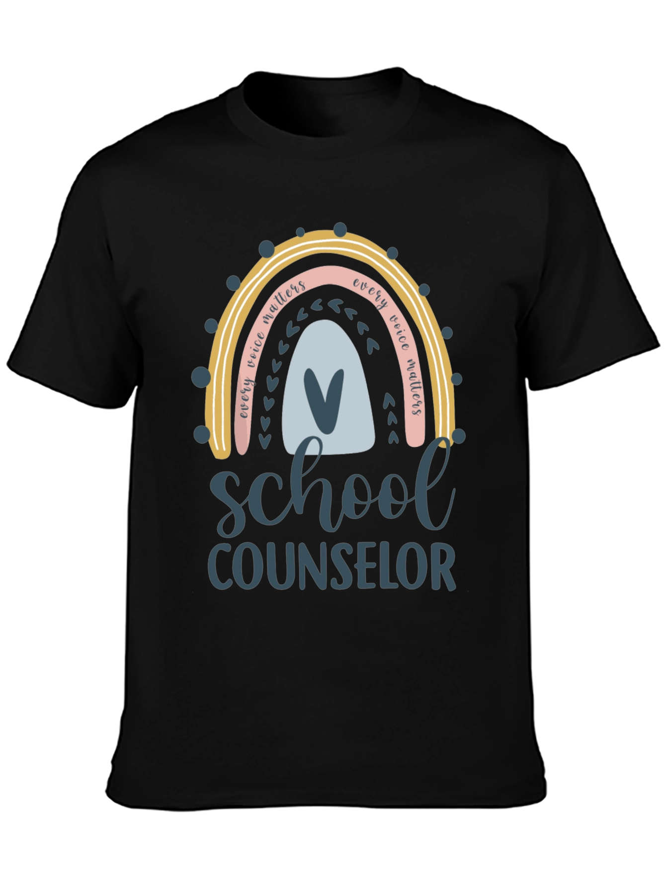Every Voice Matters School Counselor T-Shirt