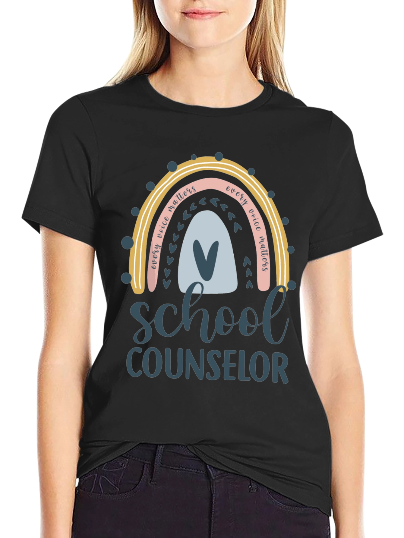 Every Voice Matters School Counselor T-Shirt