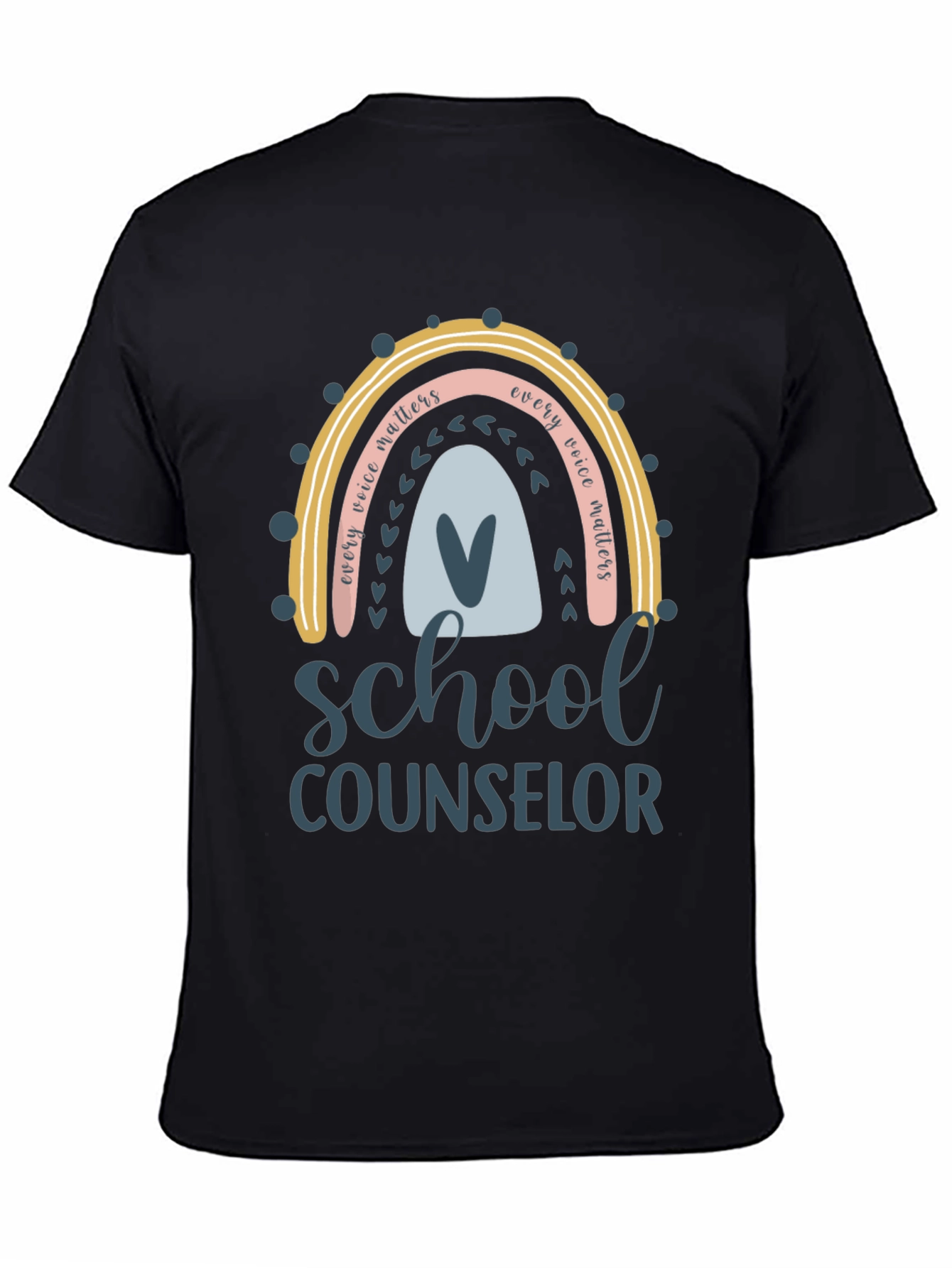 Every Voice Matters School Counselor T-Shirt