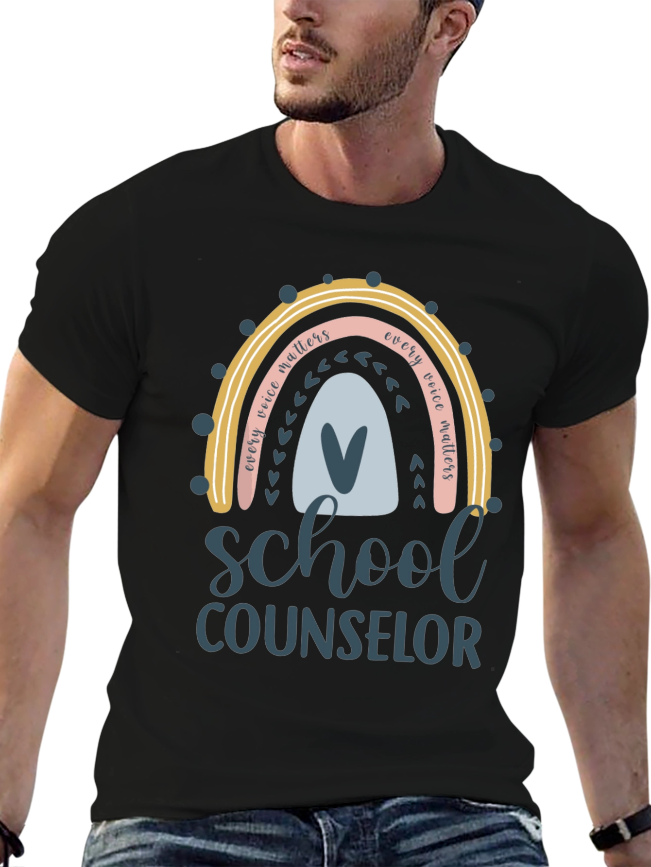 Every Voice Matters School Counselor T-Shirt
