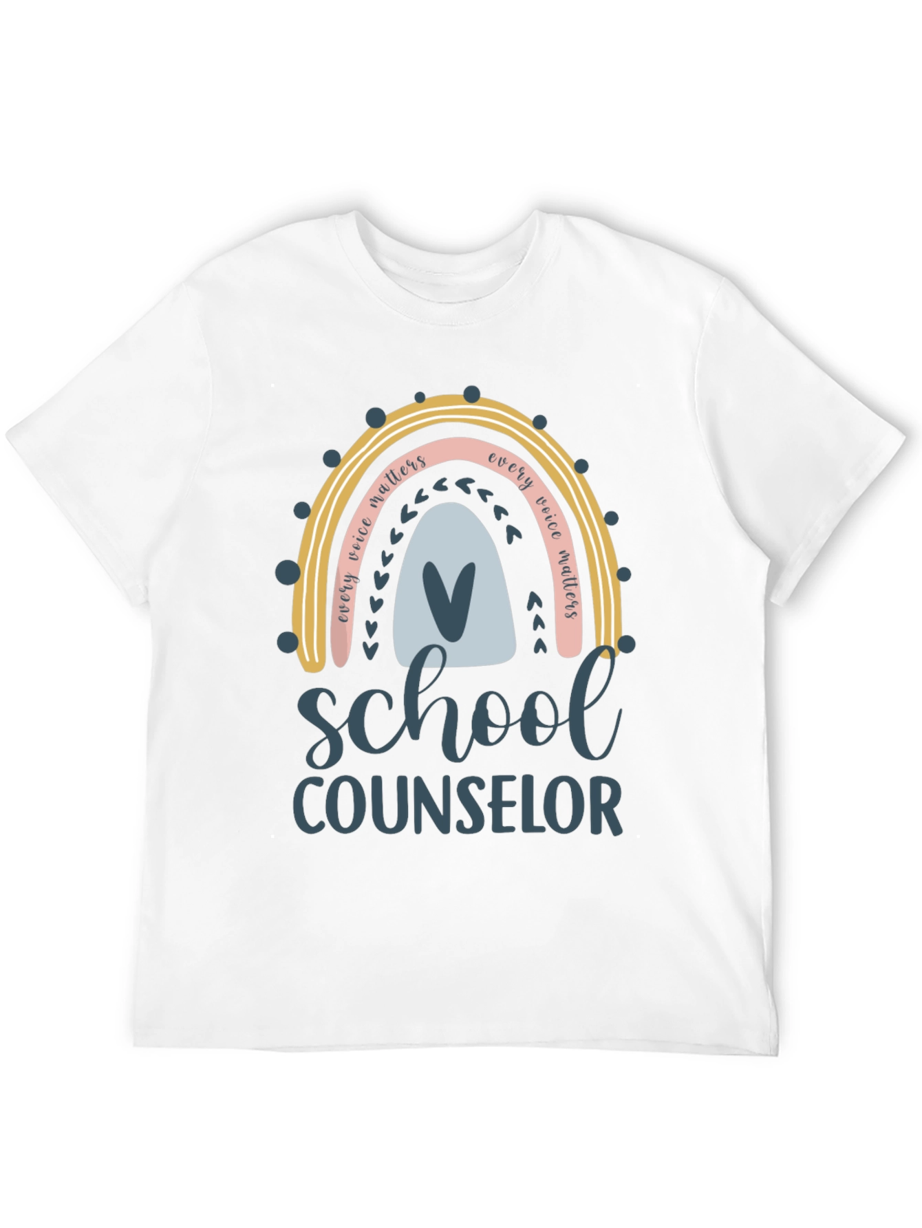 Every Voice Matters School Counselor T-Shirt