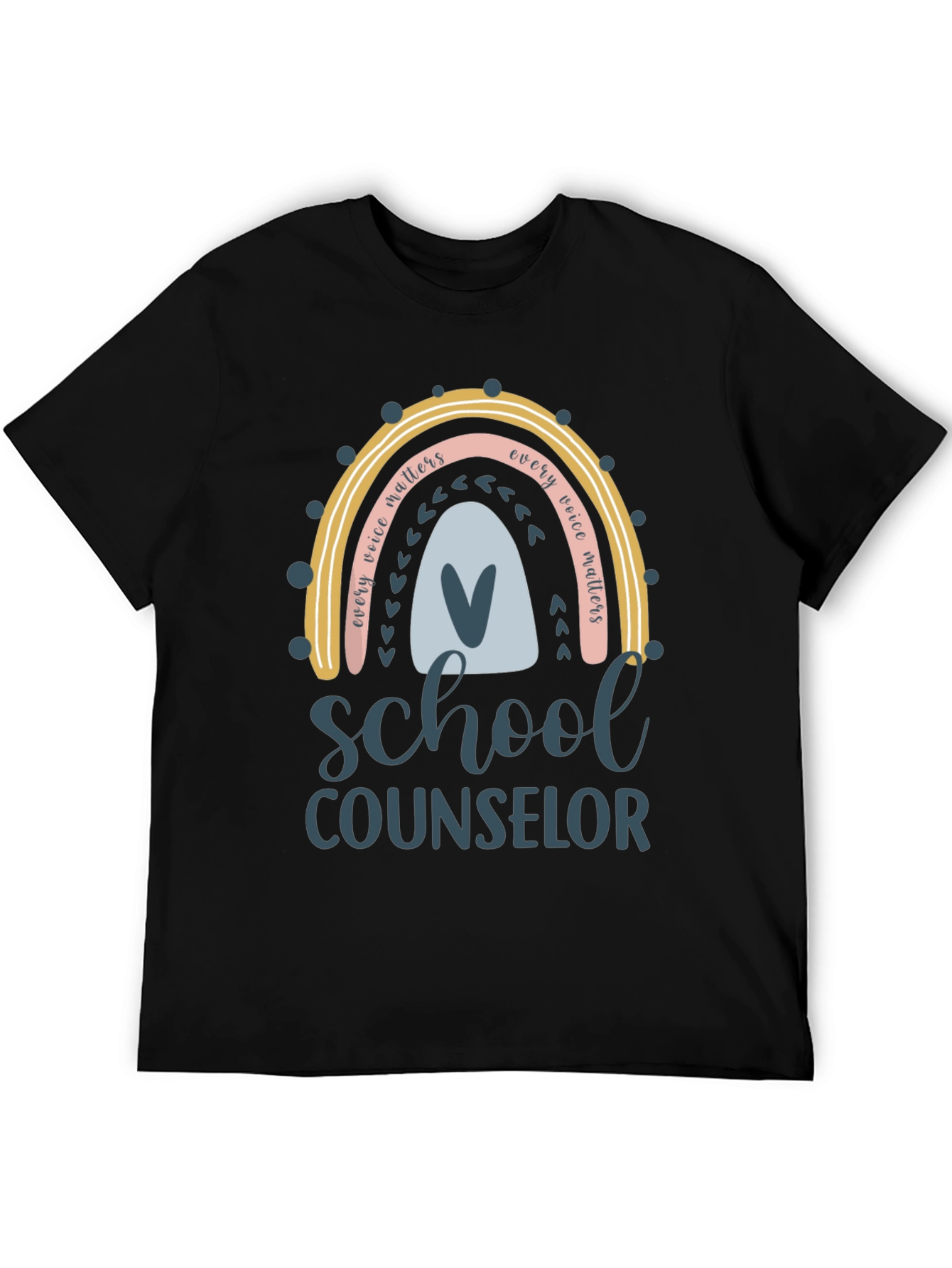 Every Voice Matters School Counselor T-Shirt