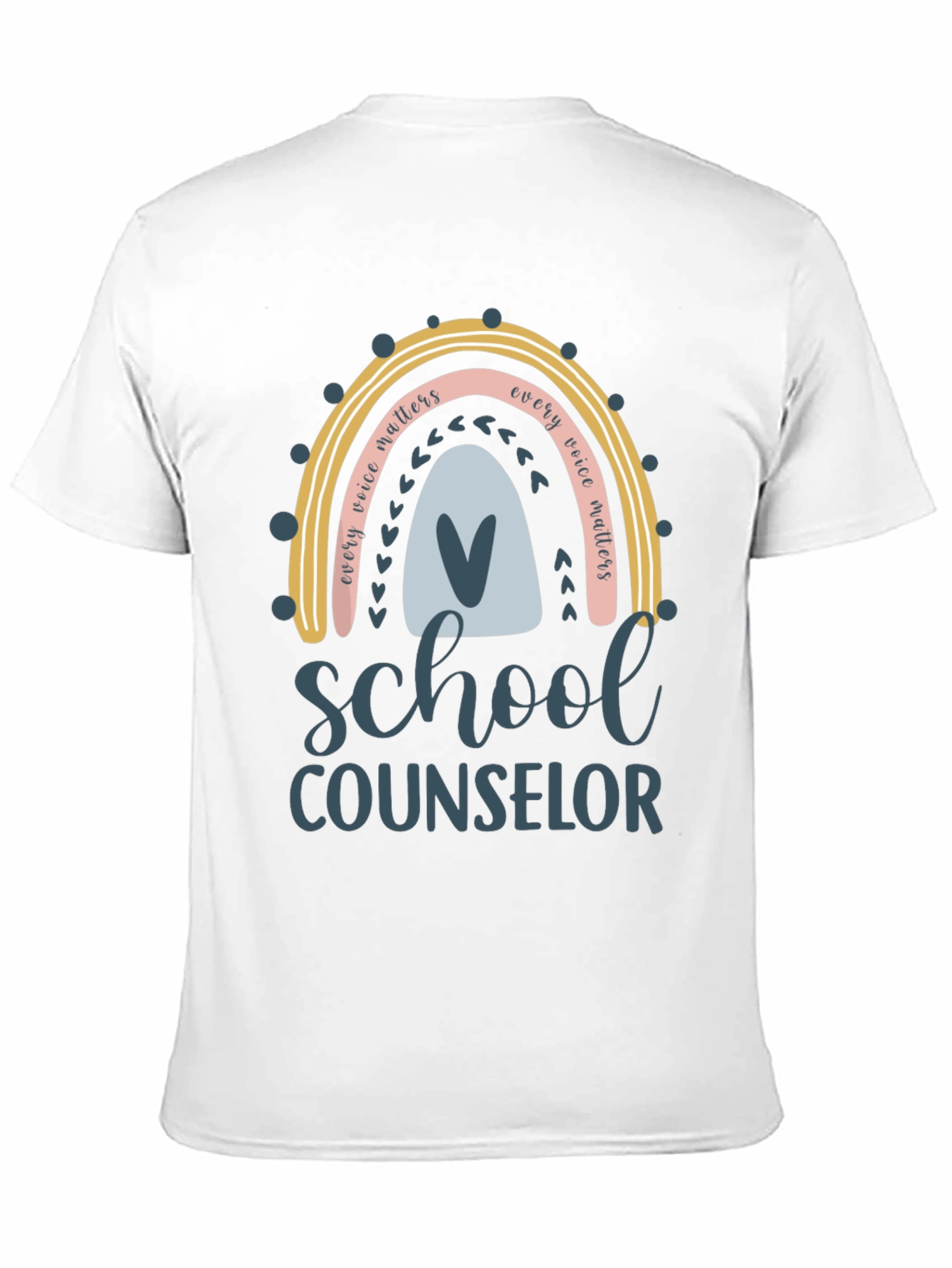 Every Voice Matters School Counselor T-Shirt