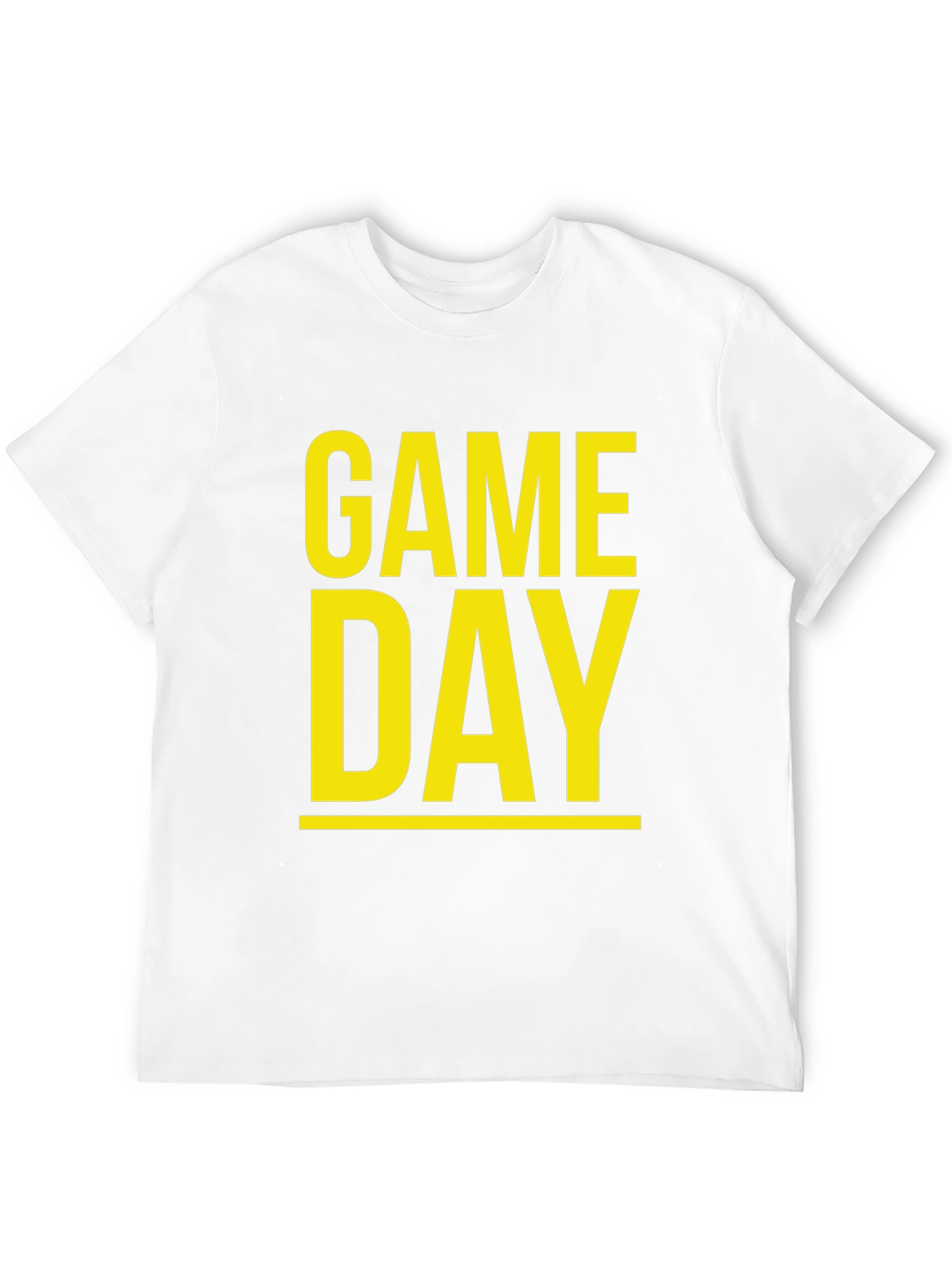 Game Day T-Shirt - Black Graphic Tee