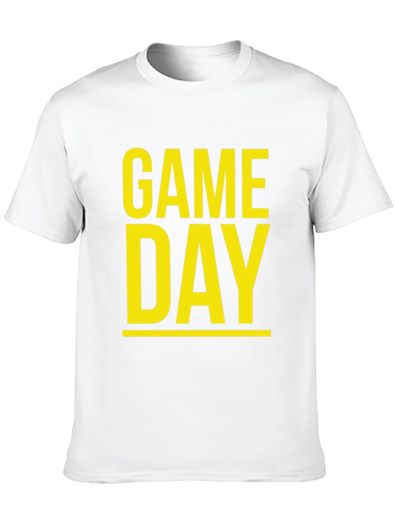 Game Day T-Shirt - Black Graphic Tee