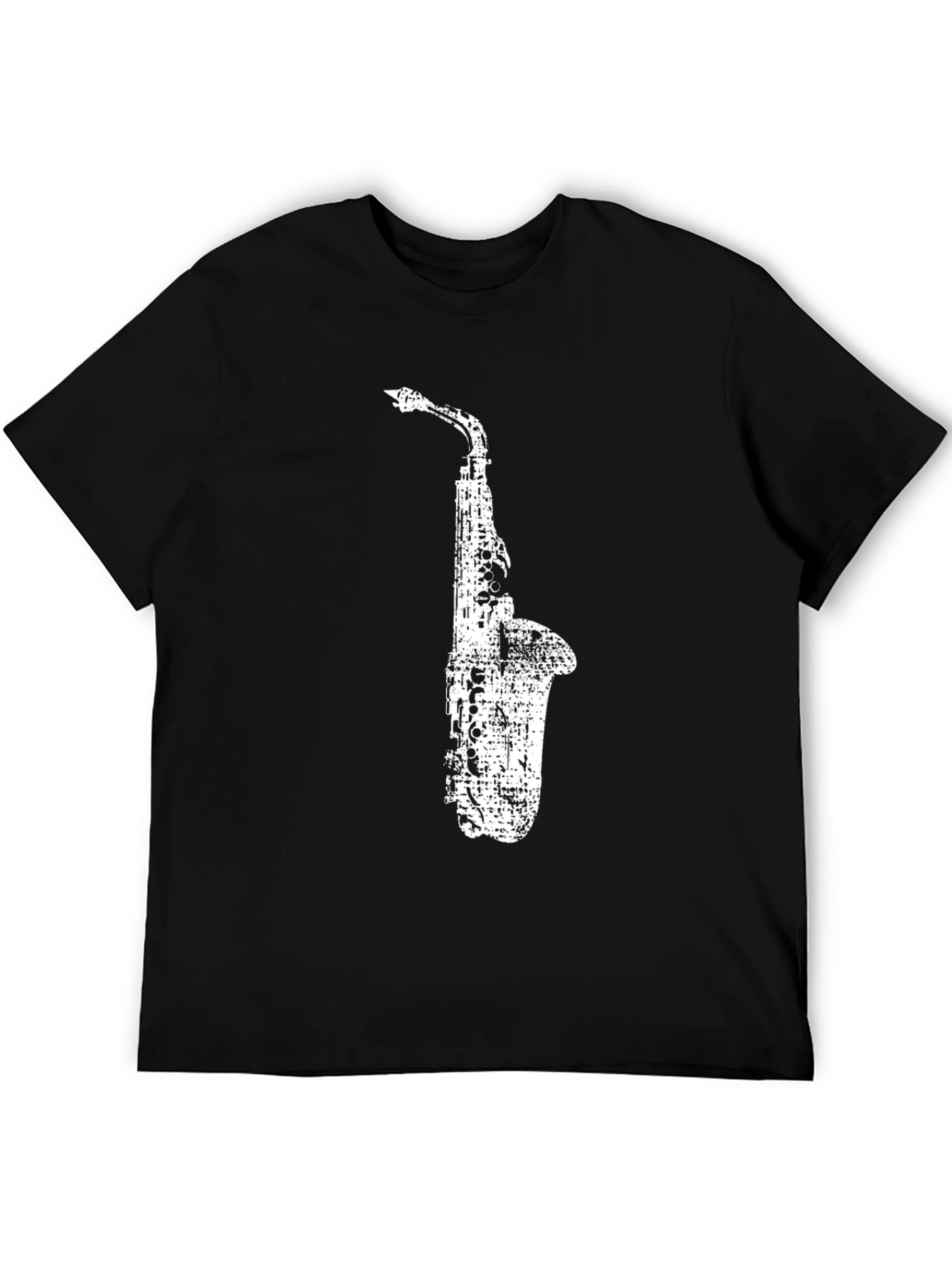 Saxophone Graphic Tee - Cool Music Lover Shirt