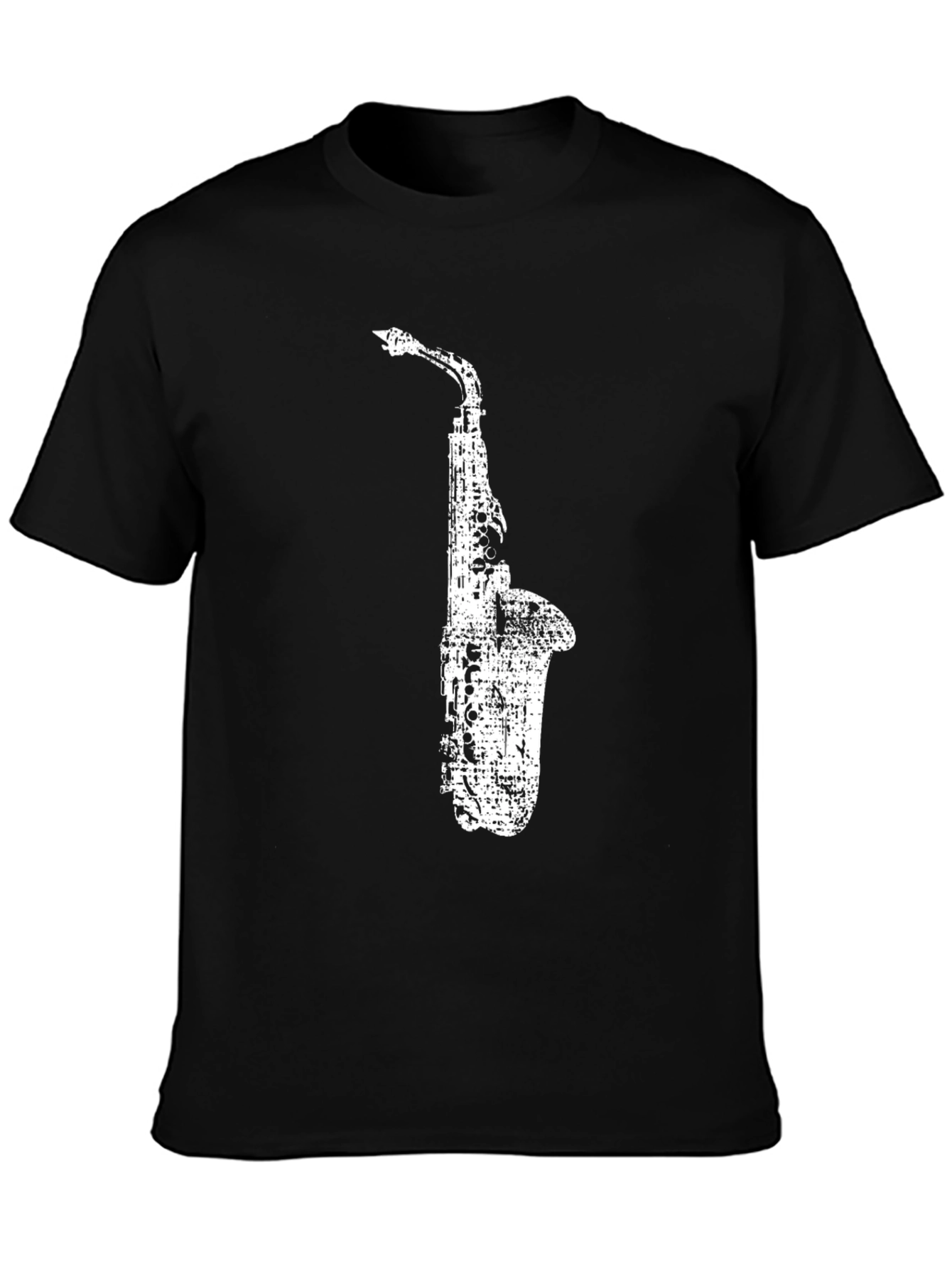 Saxophone Graphic Tee - Cool Music Lover Shirt