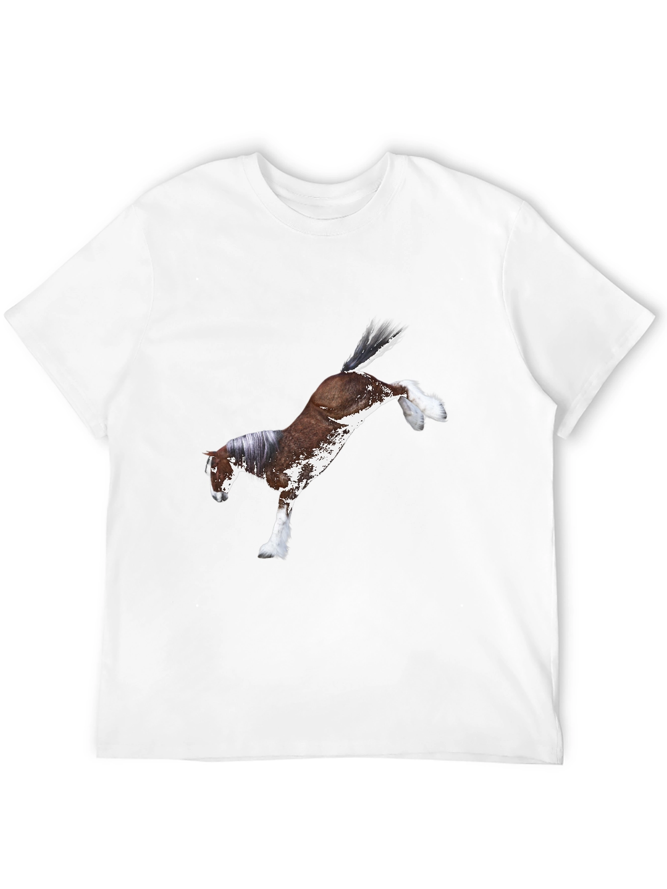 Horse Graphic Black T-Shirt
