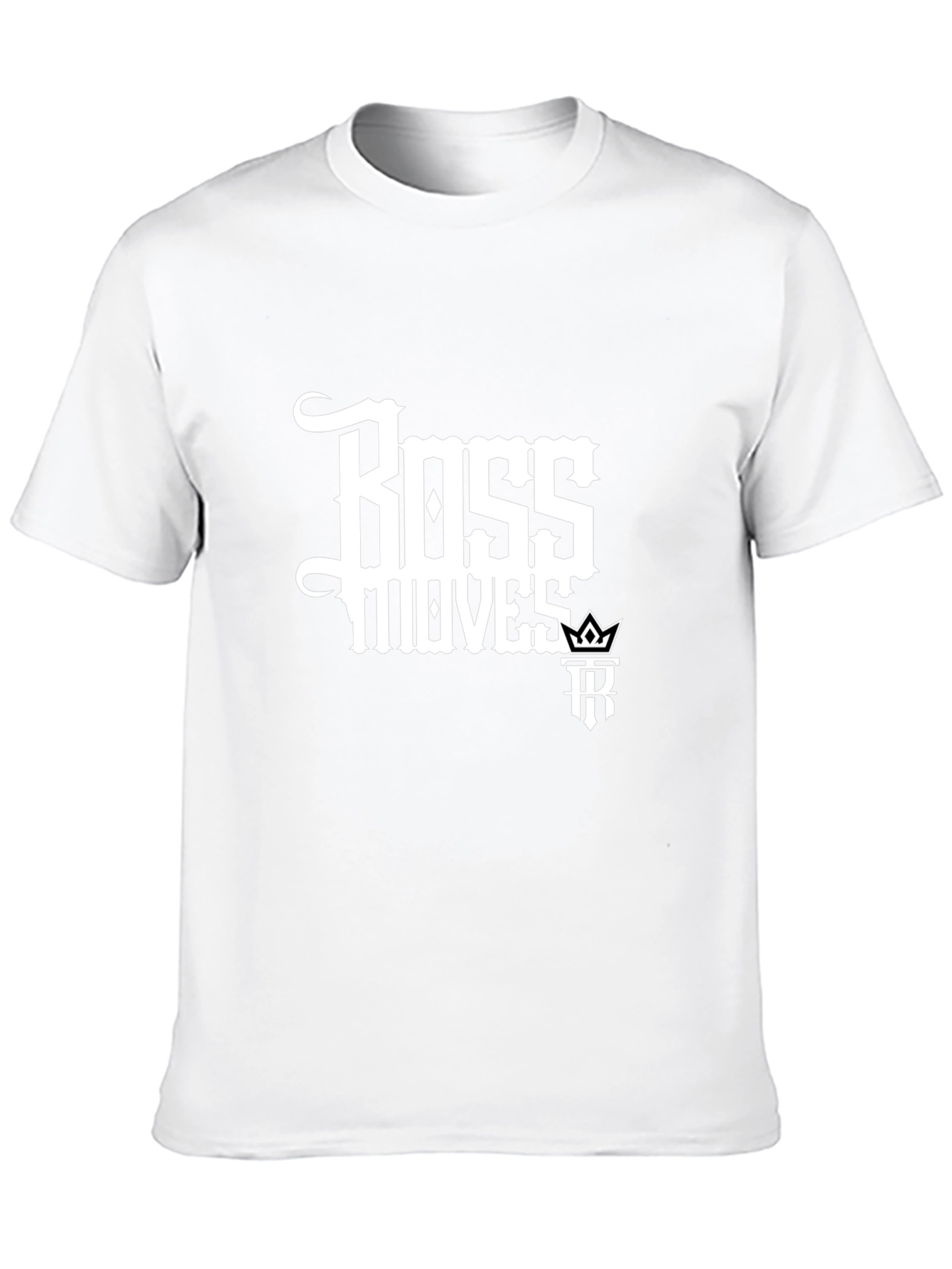 Boss Moves Black Graphic Tee for Men