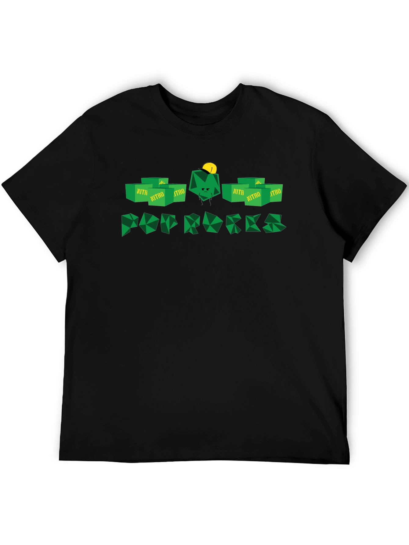 Pop Rocks Graphic Tee - Retro Candy Shirt
