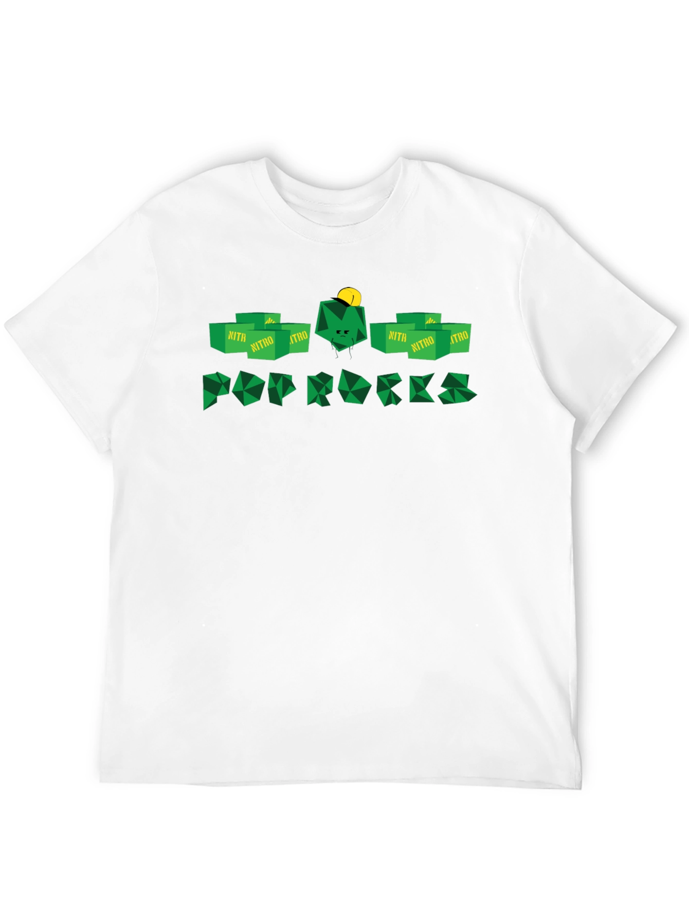 Pop Rocks Graphic Tee - Retro Candy Shirt