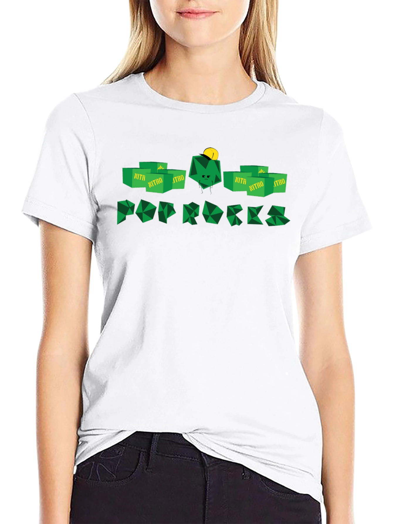Pop Rocks Graphic Tee - Retro Candy Shirt