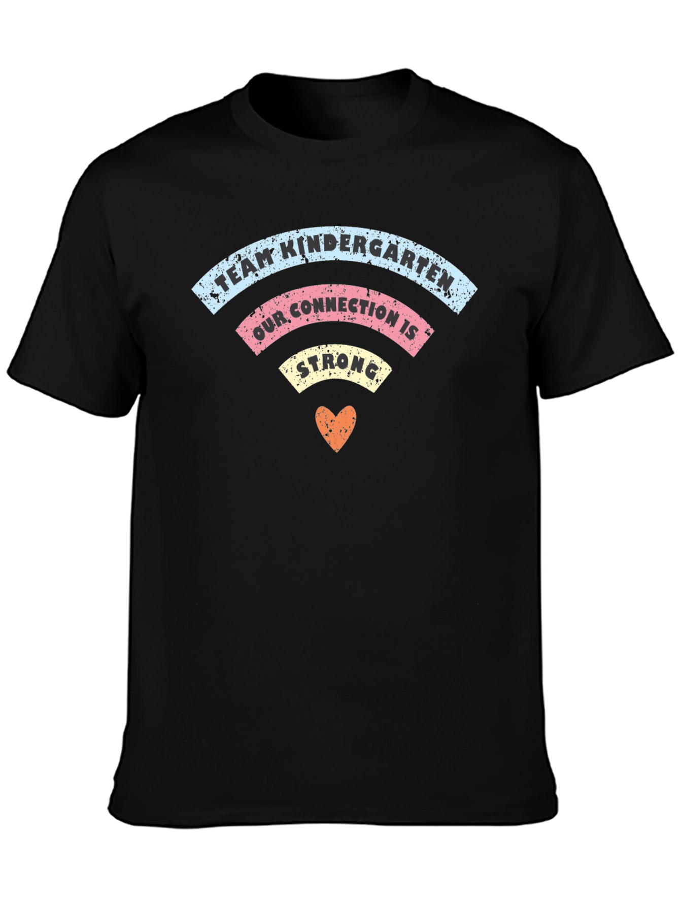 Team Kindergarten Connection T-Shirt - Black