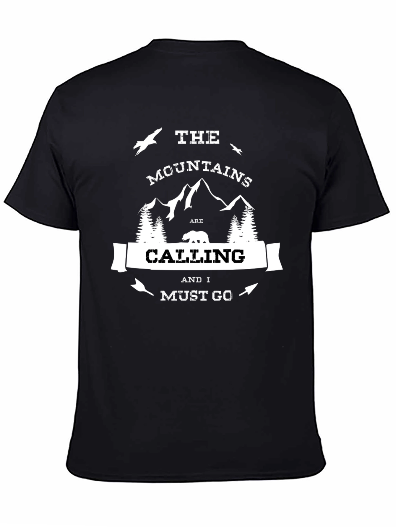 Mountains are Calling Graphic Tee - Adventure Ready!