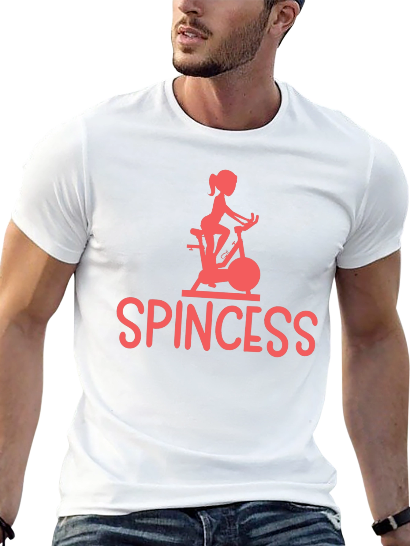 Spincess Womens Fitness T-Shirt - Spin Class Apparel