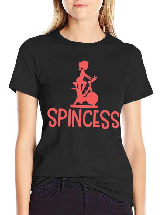 Spincess Womens Fitness T-Shirt - Spin Class Apparel